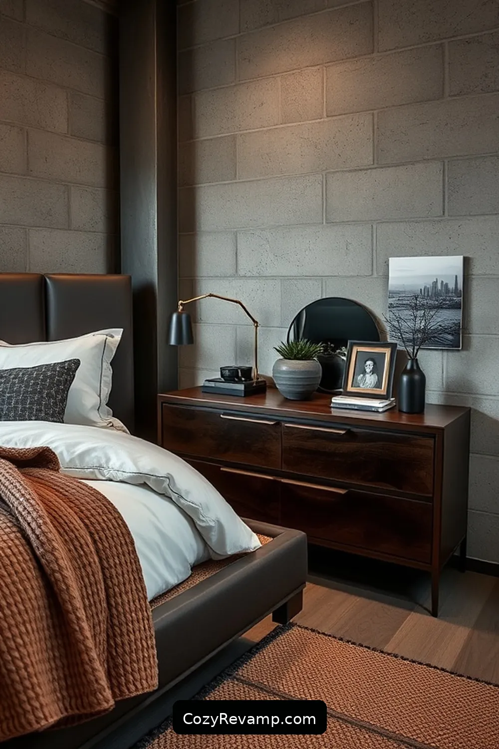 20 Inspiring Ideas for an Industrial Bedroom Using Cork Material 13 Cork Drawer Liners for a Stylish Surprise for 20 Inspiring Ideas for an Industrial Bedroom Using Cork Material