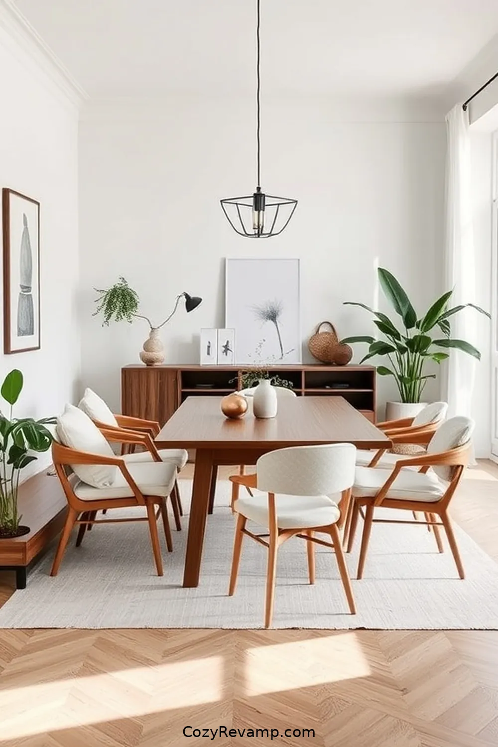 Multi-functional Spaces for 20 Must-Have Elements for a Scandinavian Dining Room With Organic Cotton Material