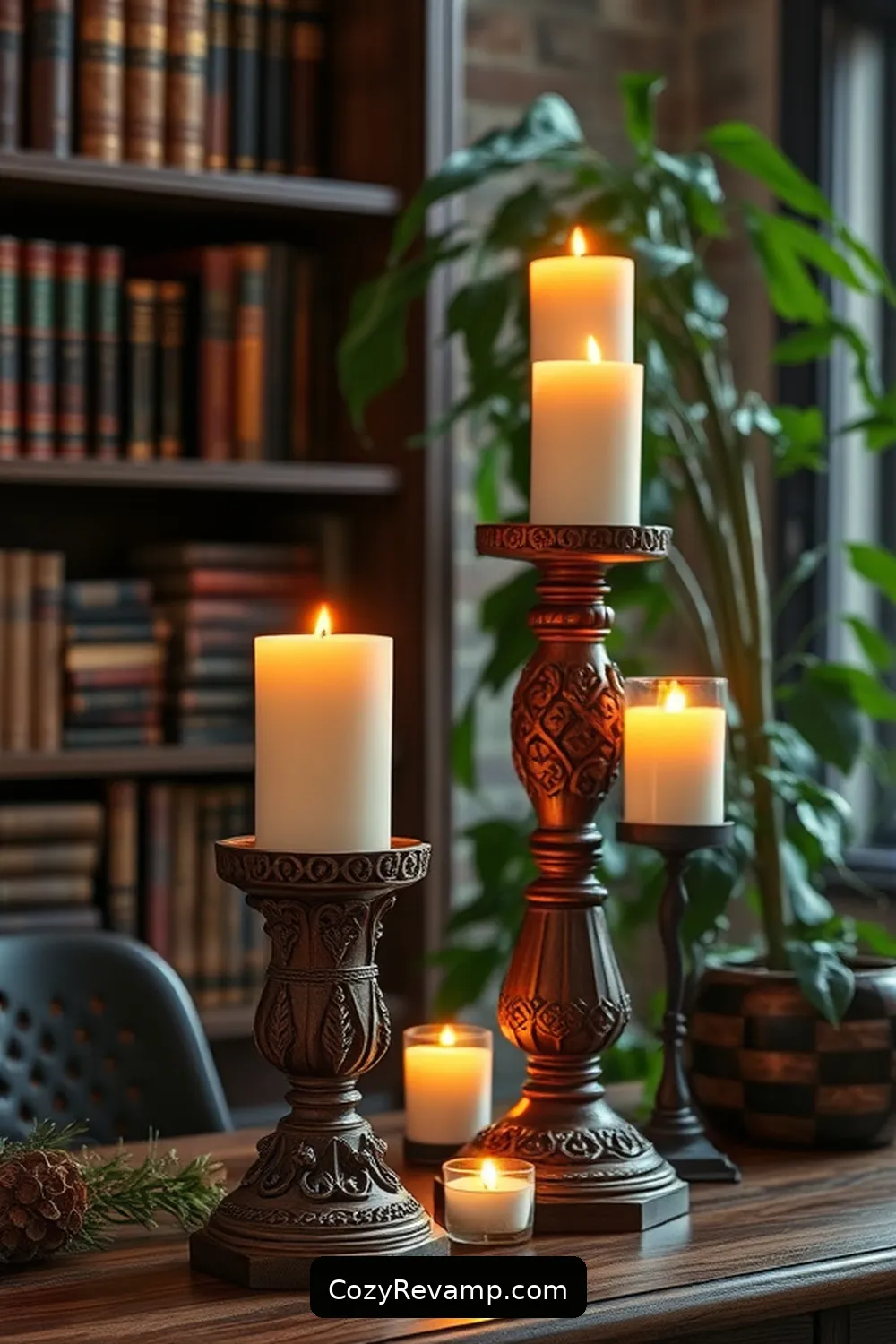 20 Must-Have Materials for Rustic Library Solar-Powered Lights 17 Candle Holders for 20 Must-Have Materials for Rustic Library Solar-Powered Lights