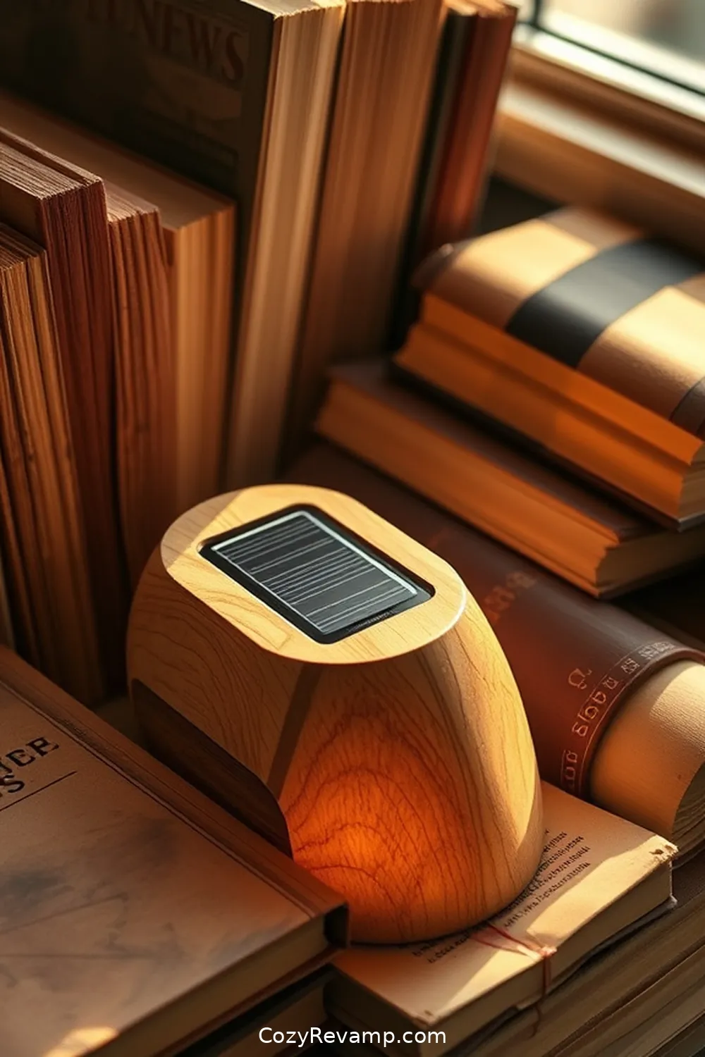 20 Must-Have Materials for Rustic Library Solar-Powered Lights 2 Natural Wood for 20 Must-Have Materials for Rustic Library Solar-Powered Lights