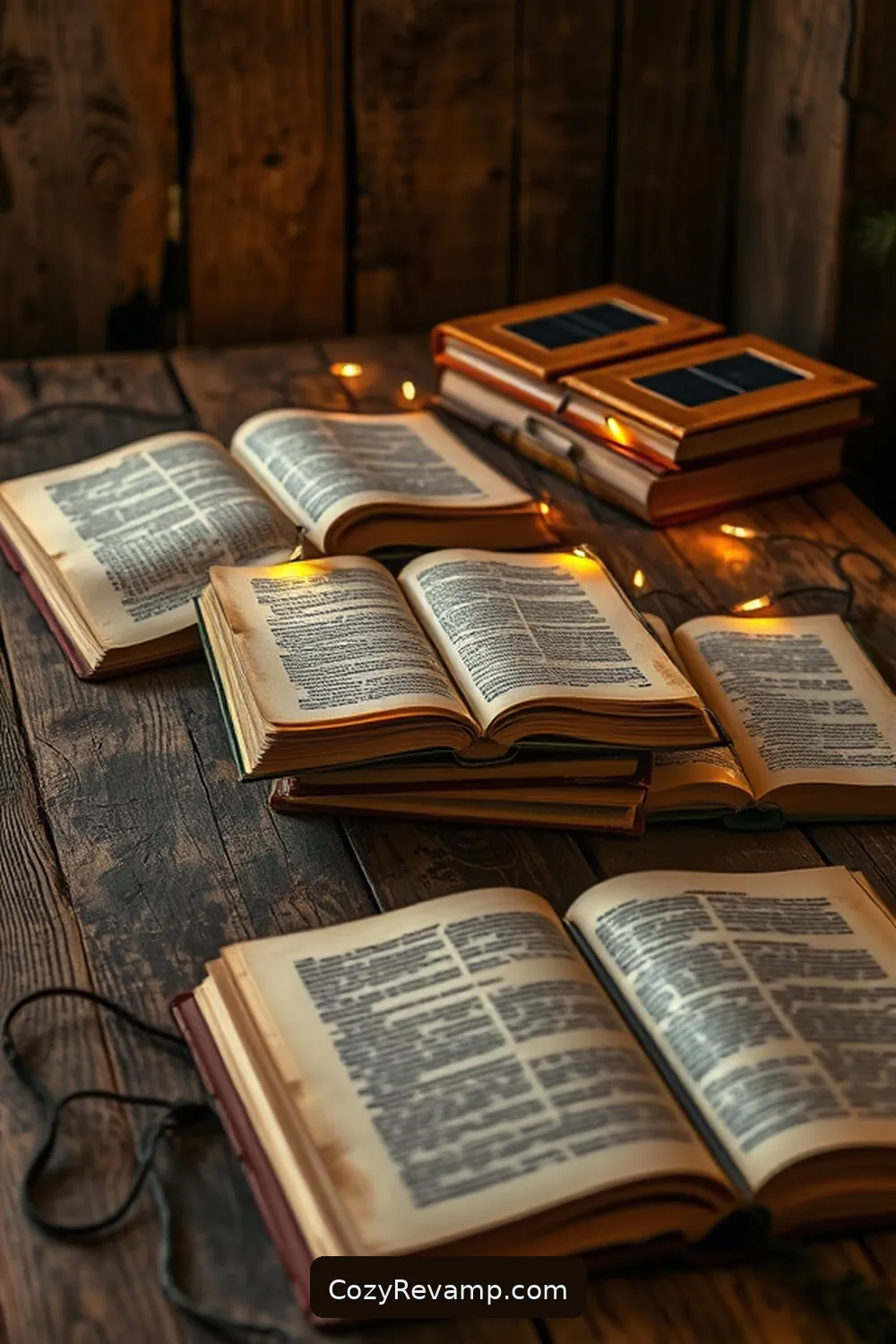 20 Must-Have Materials for Rustic Library Solar-Powered Lights 20 Old Books for 20 Must-Have Materials for Rustic Library Solar-Powered Lights