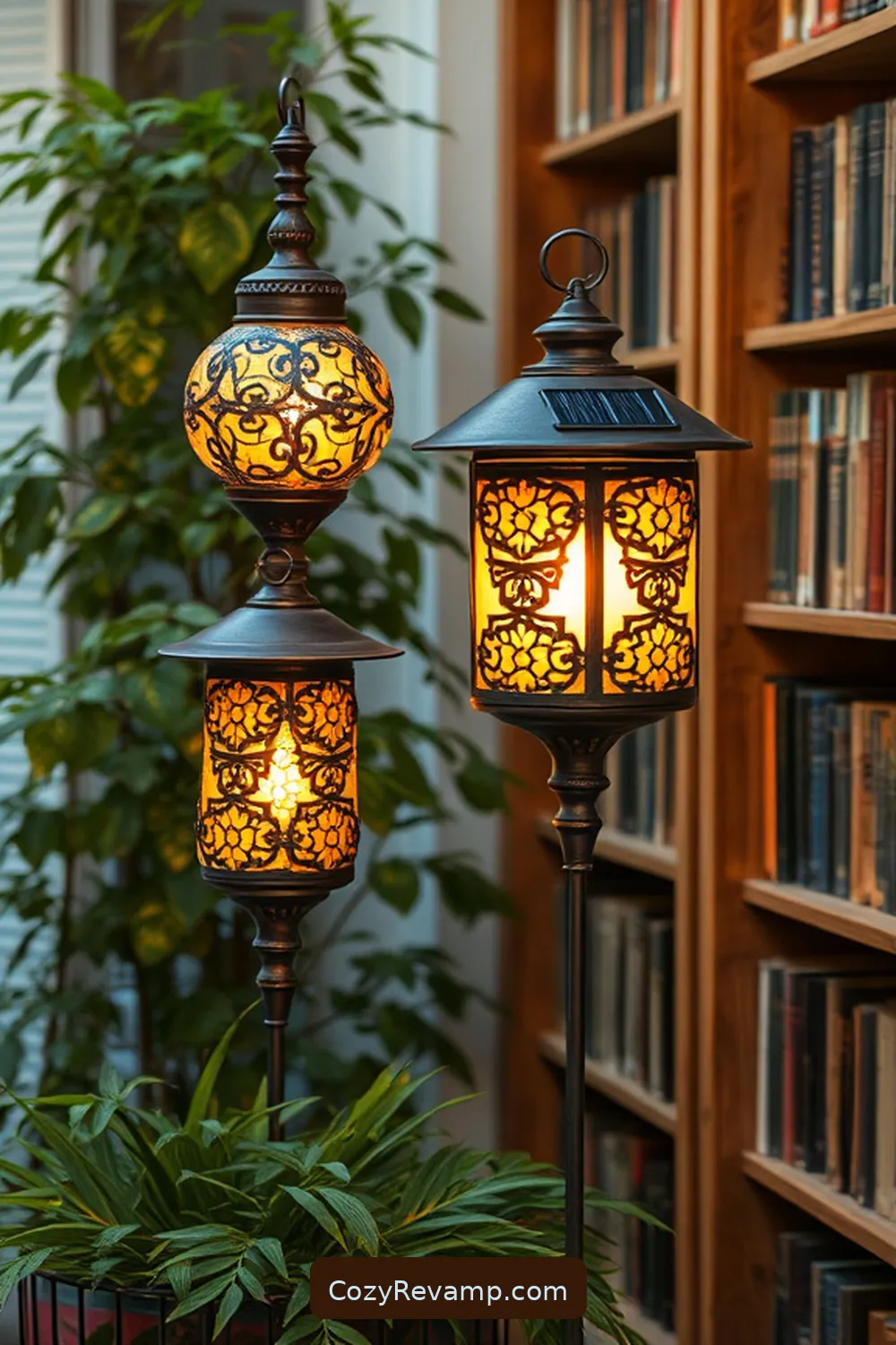 20 Must-Have Materials for Rustic Library Solar-Powered Lights 4 Recycled Metal for 20 Must-Have Materials for Rustic Library Solar-Powered Lights