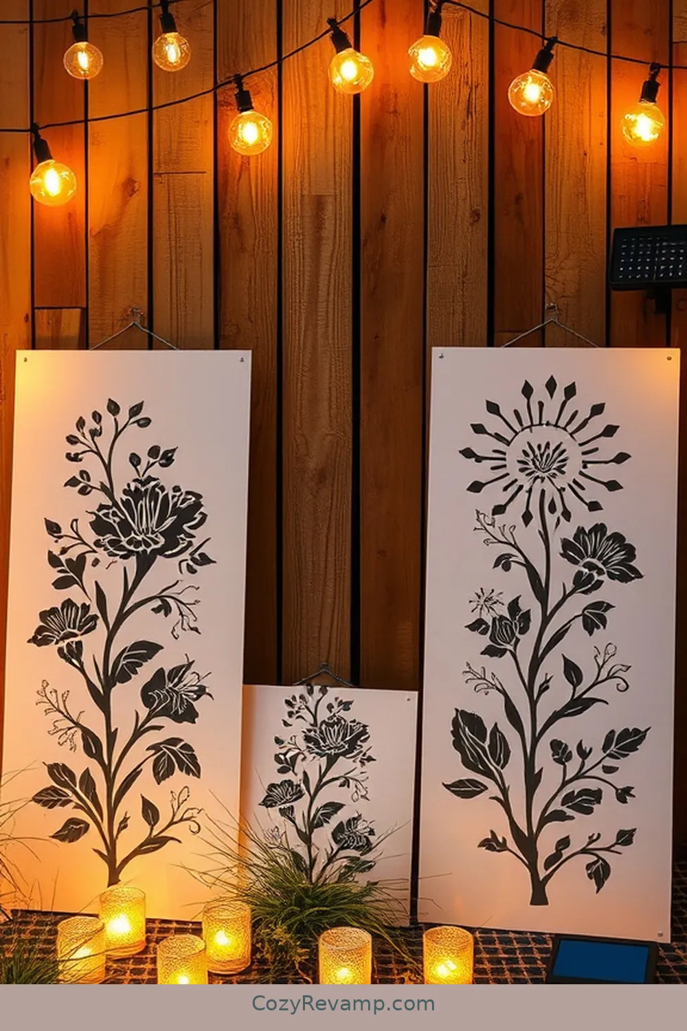20 Must-Have Materials for Rustic Library Solar-Powered Lights 19 Stencils for Decoration for 20 Must-Have Materials for Rustic Library Solar-Powered Lights