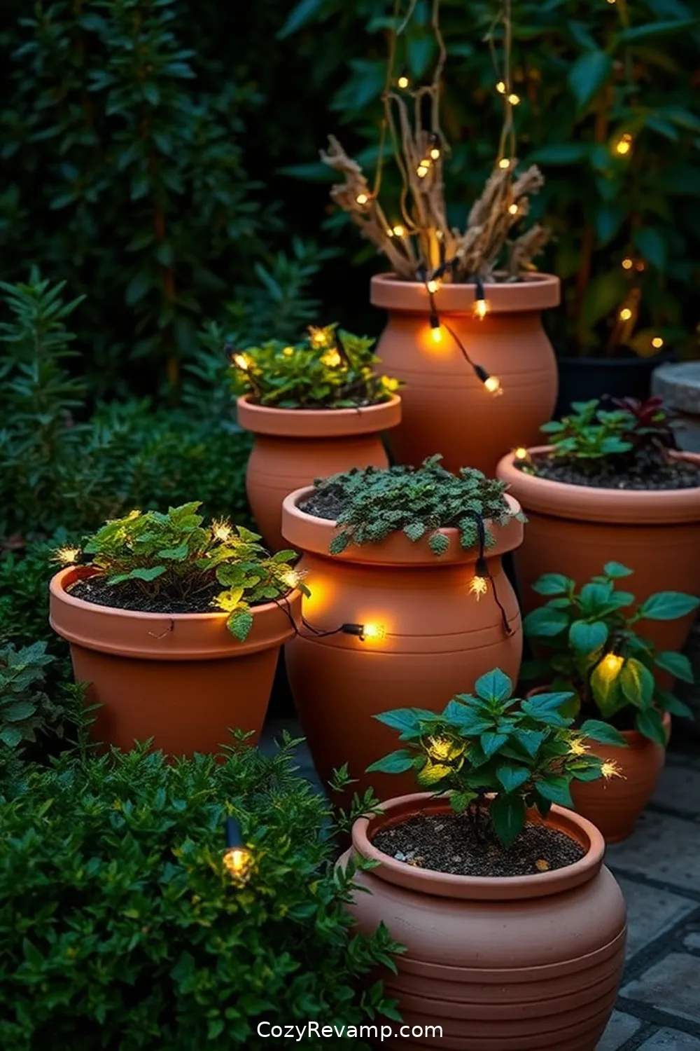 20 Must-Have Materials for Rustic Library Solar-Powered Lights 9 Terracotta Pots for 20 Must-Have Materials for Rustic Library Solar-Powered Lights
