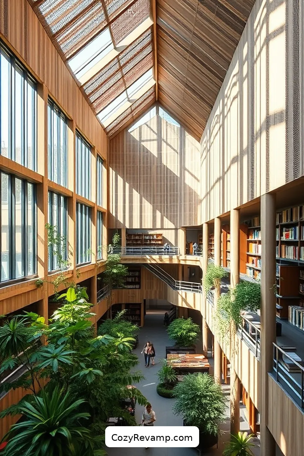 20 Stunning Scandinavian Libraries Featuring Natural Fiber Materials 14 The Lund University Library, Lund, Sweden for 20 Stunning Scandinavian Libraries Featuring Natural Fiber Materials