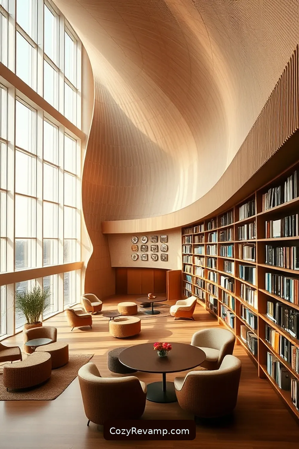 20 Stunning Scandinavian Libraries Featuring Natural Fiber Materials 10 The Malmö City Library, Malmö, Sweden for 20 Stunning Scandinavian Libraries Featuring Natural Fiber Materials