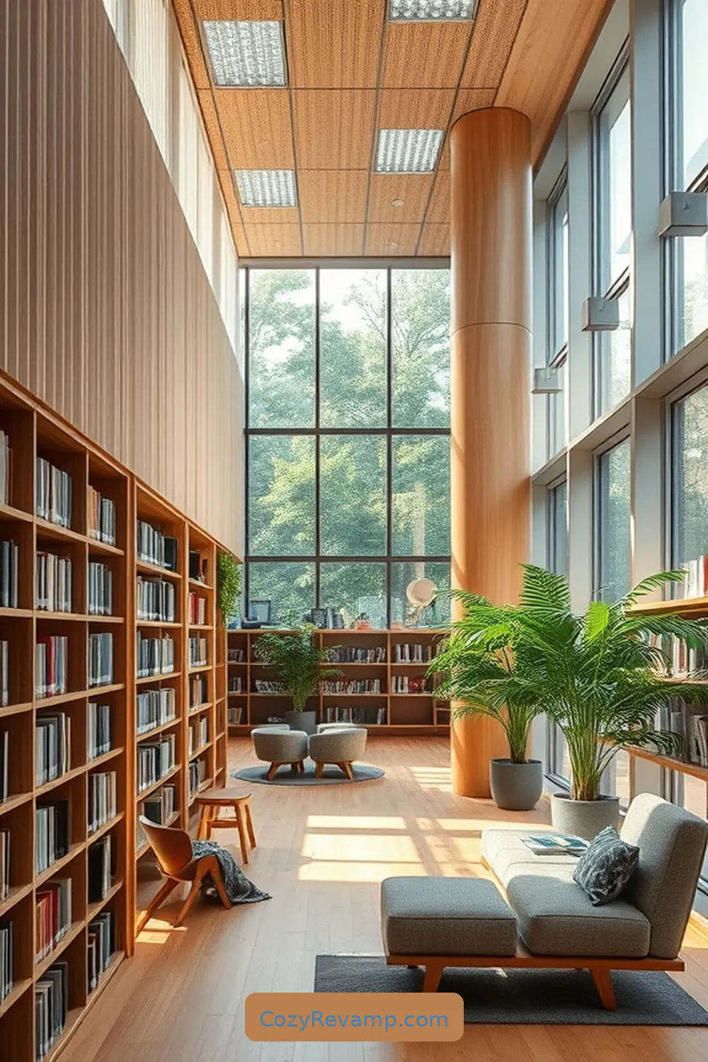 20 Stunning Scandinavian Libraries Featuring Natural Fiber Materials 16 The Norrköping City Library, Norrköping, Sweden for 20 Stunning Scandinavian Libraries Featuring Natural Fiber Materials