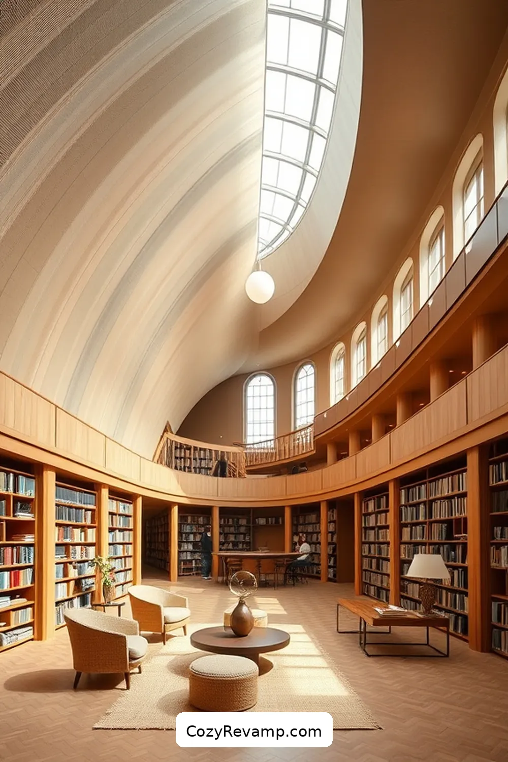 20 Stunning Scandinavian Libraries Featuring Natural Fiber Materials 2 The Royal Library, Copenhagen, Denmark for 20 Stunning Scandinavian Libraries Featuring Natural Fiber Materials