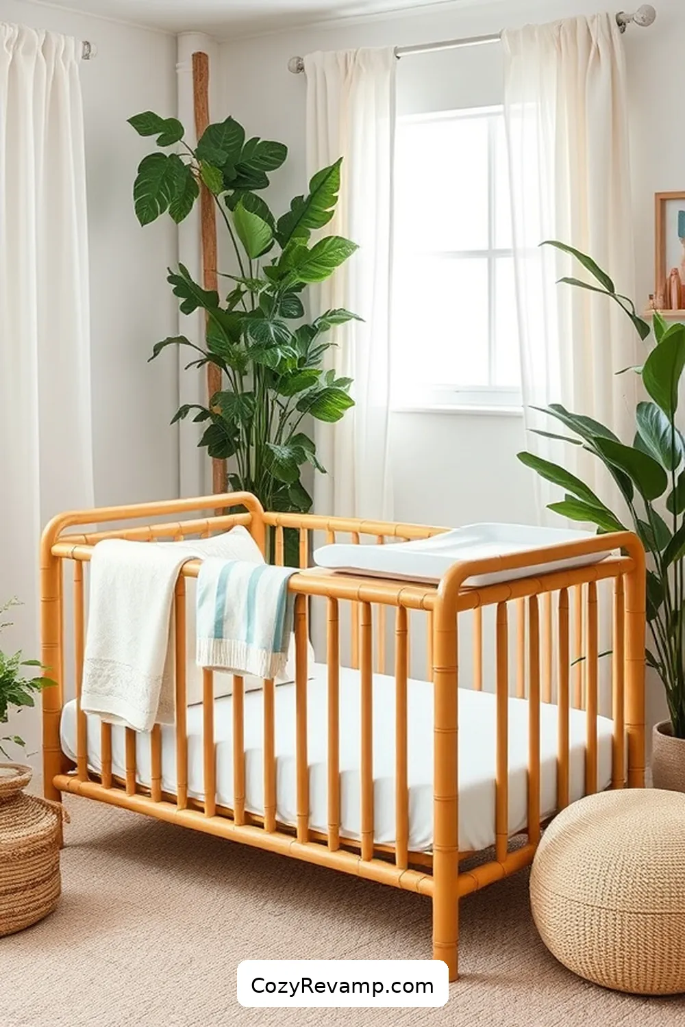 20 Stylish Coastal Nursery Ideas With Bamboo Materials 18 Bamboo Furniture for a Chic Look for 20 Stylish Coastal Nursery Ideas With Bamboo Materials