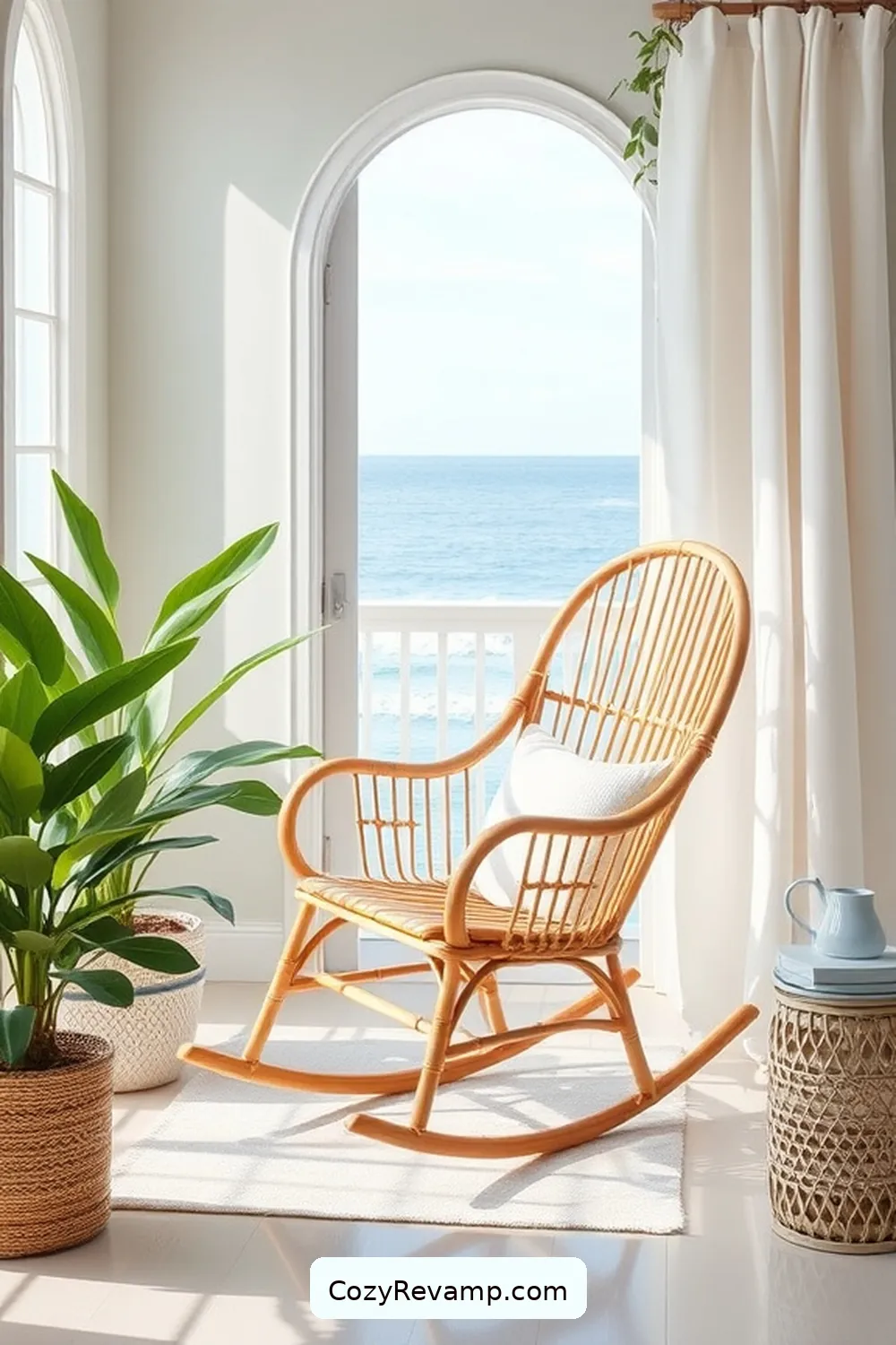 20 Stylish Coastal Nursery Ideas With Bamboo Materials 5 Bamboo Rocking Chairs for Relaxation for 20 Stylish Coastal Nursery Ideas With Bamboo Materials