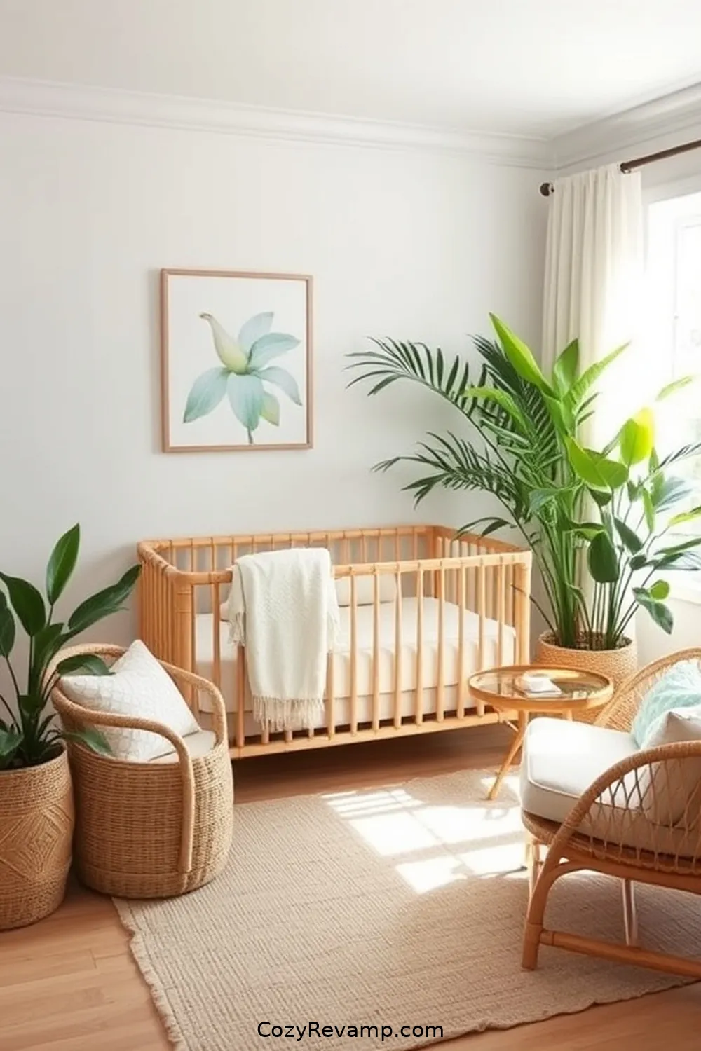 20 Stylish Coastal Nursery Ideas With Bamboo Materials 10 Coastal Color Palettes With Bamboo Accents for 20 Stylish Coastal Nursery Ideas With Bamboo Materials