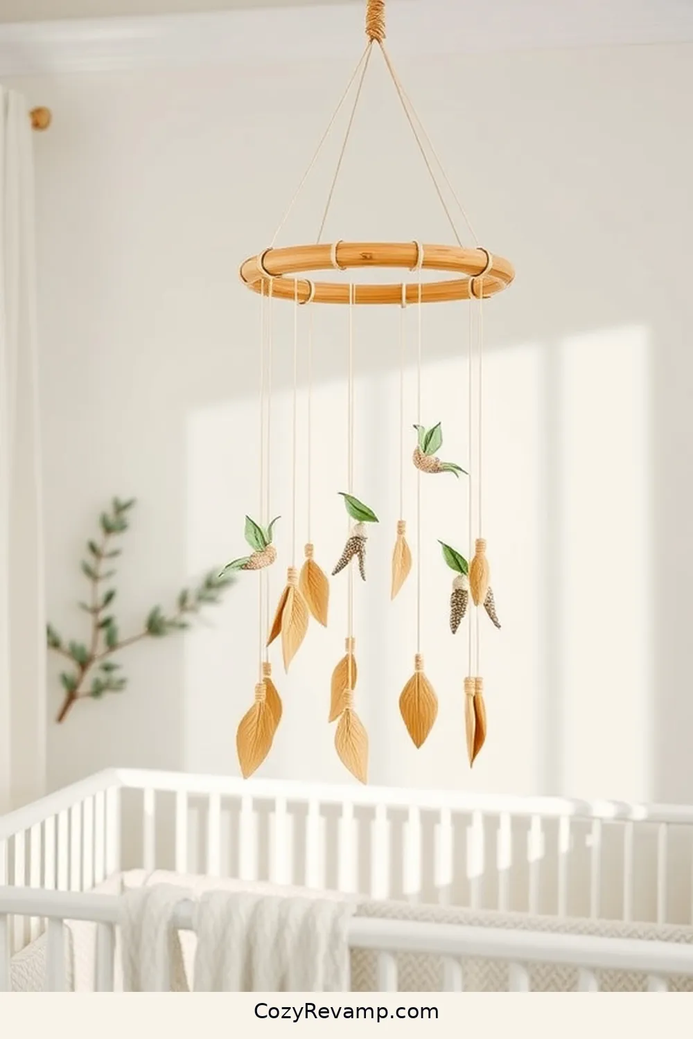20 Stylish Coastal Nursery Ideas With Bamboo Materials 7 Handcrafted Bamboo Mobile Hangings for 20 Stylish Coastal Nursery Ideas With Bamboo Materials