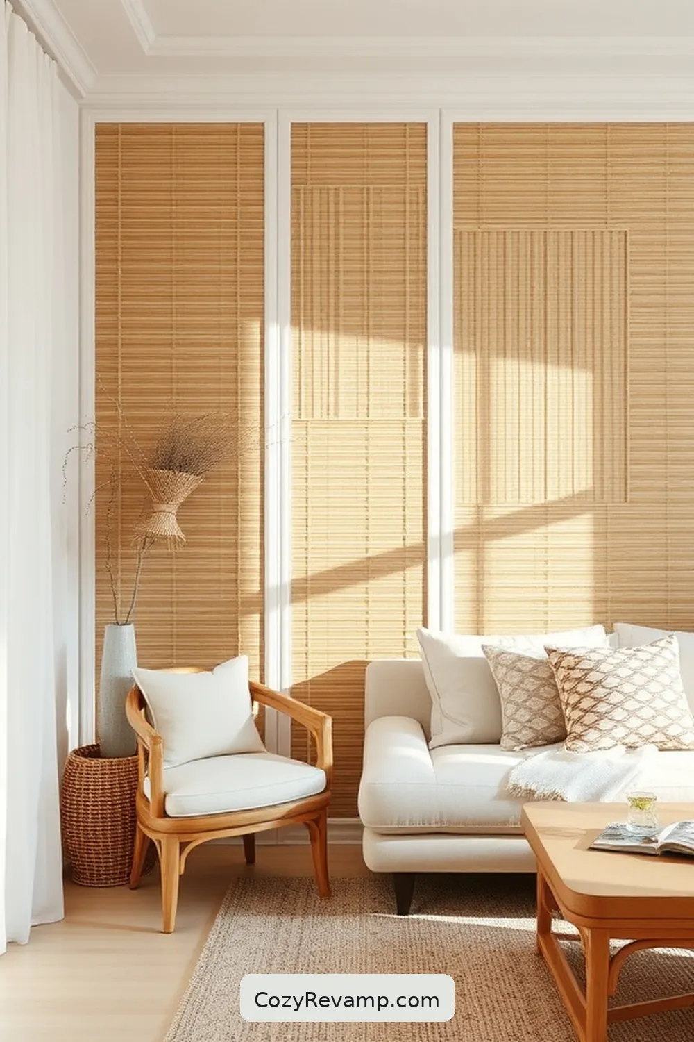 20 Stylish Coastal Nursery Ideas With Bamboo Materials 15 Seaside-Inspired Bamboo Wall Panels for 20 Stylish Coastal Nursery Ideas With Bamboo Materials