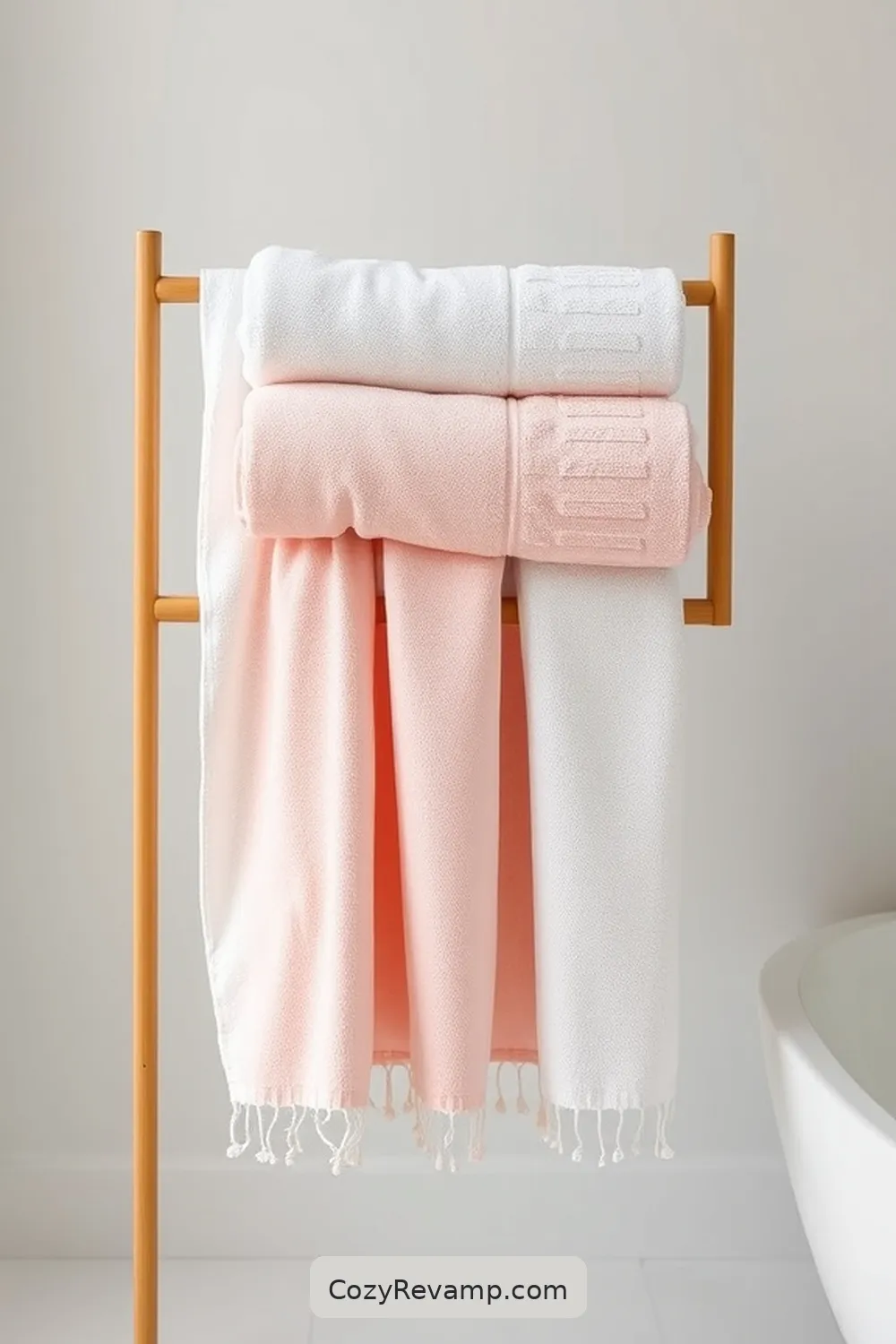 Reusable Fabric Towels for 20 Ways to Create a Minimalist Bathroom With Upcycled Fabric Material
