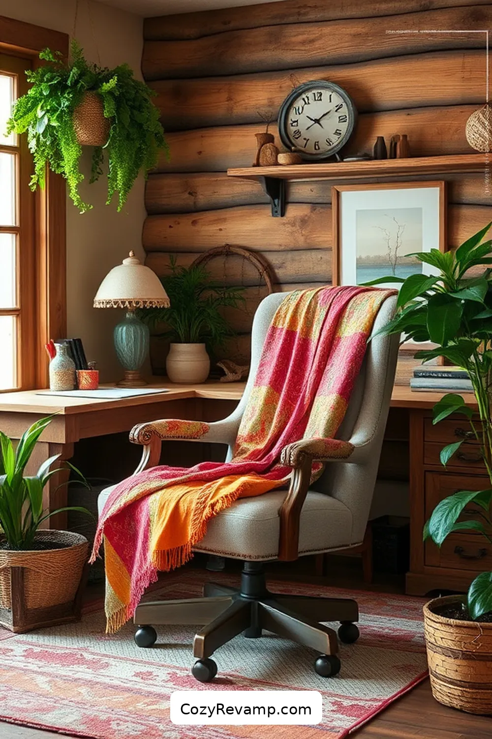 20 Ways to Create a Rustic Home Office With Upcycled Fabric Material 9 Upholstered Office Chair for 20 Ways to Create a Rustic Home Office With Upcycled Fabric Material