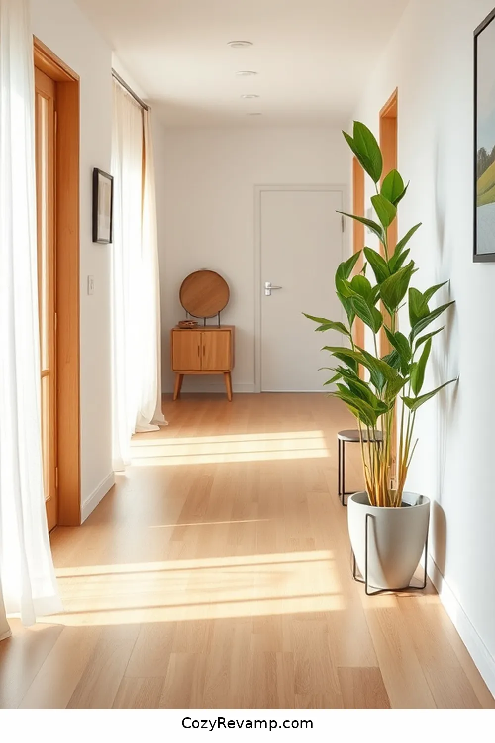 Use Bamboo Flooring for a Natural Look for 20 Ways to Create a Scandinavian Hallway With Bamboo Material