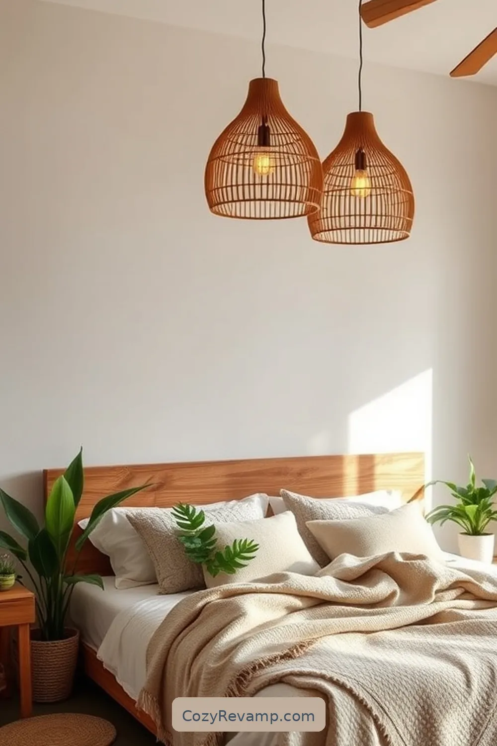 20 Ways to Use Bamboo Material in a Modern Farmhouse Bedroom 7 Bamboo Lighting Fixtures for 20 Ways to Use Bamboo Material in a Modern Farmhouse Bedroom