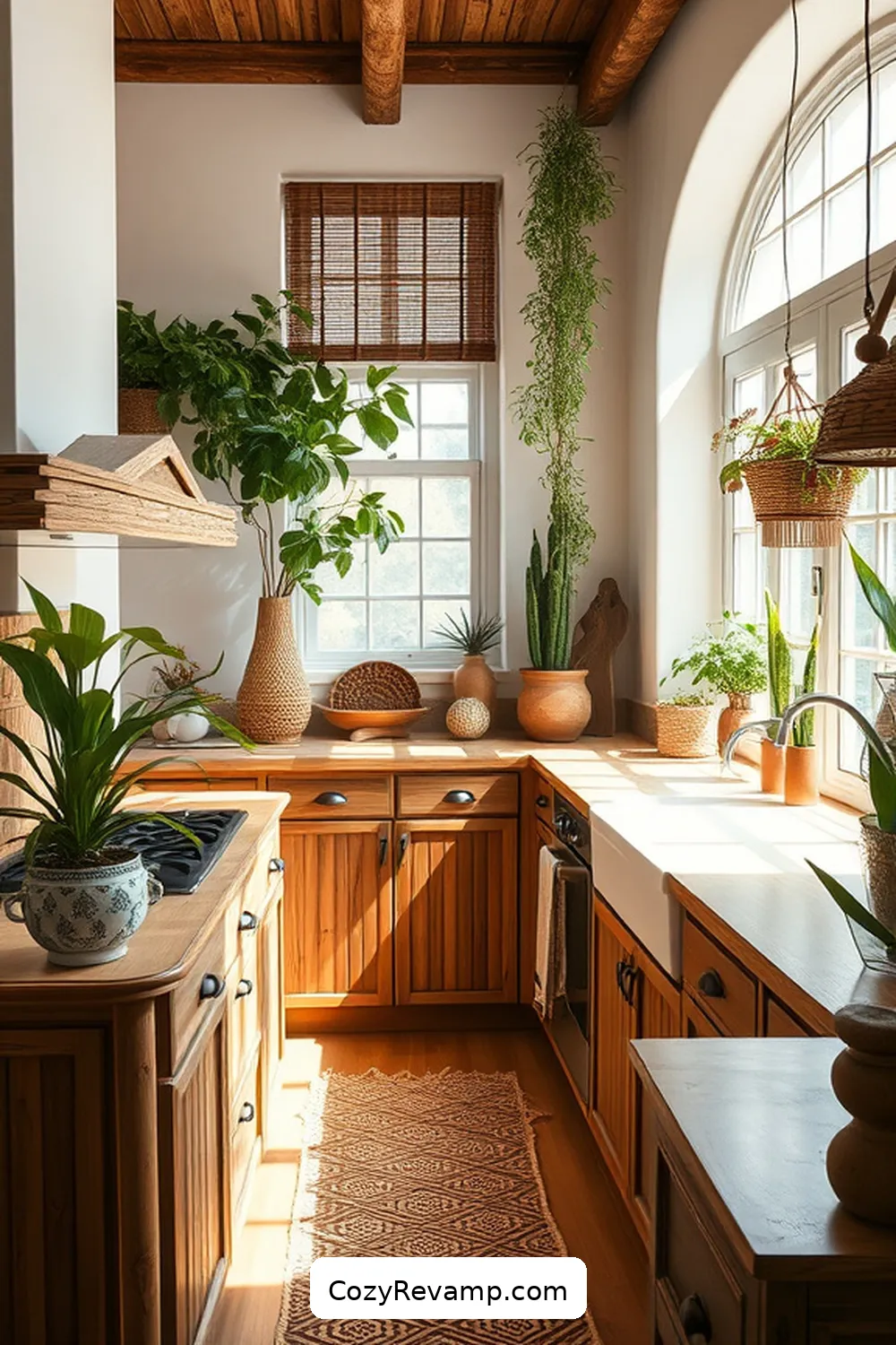 21 Creative Ways to Design a Bohemian Kitchen With Bamboo Material 3 Bamboo Countertops: Natural Elegance for 21 Creative Ways to Design a Bohemian Kitchen With Bamboo Material