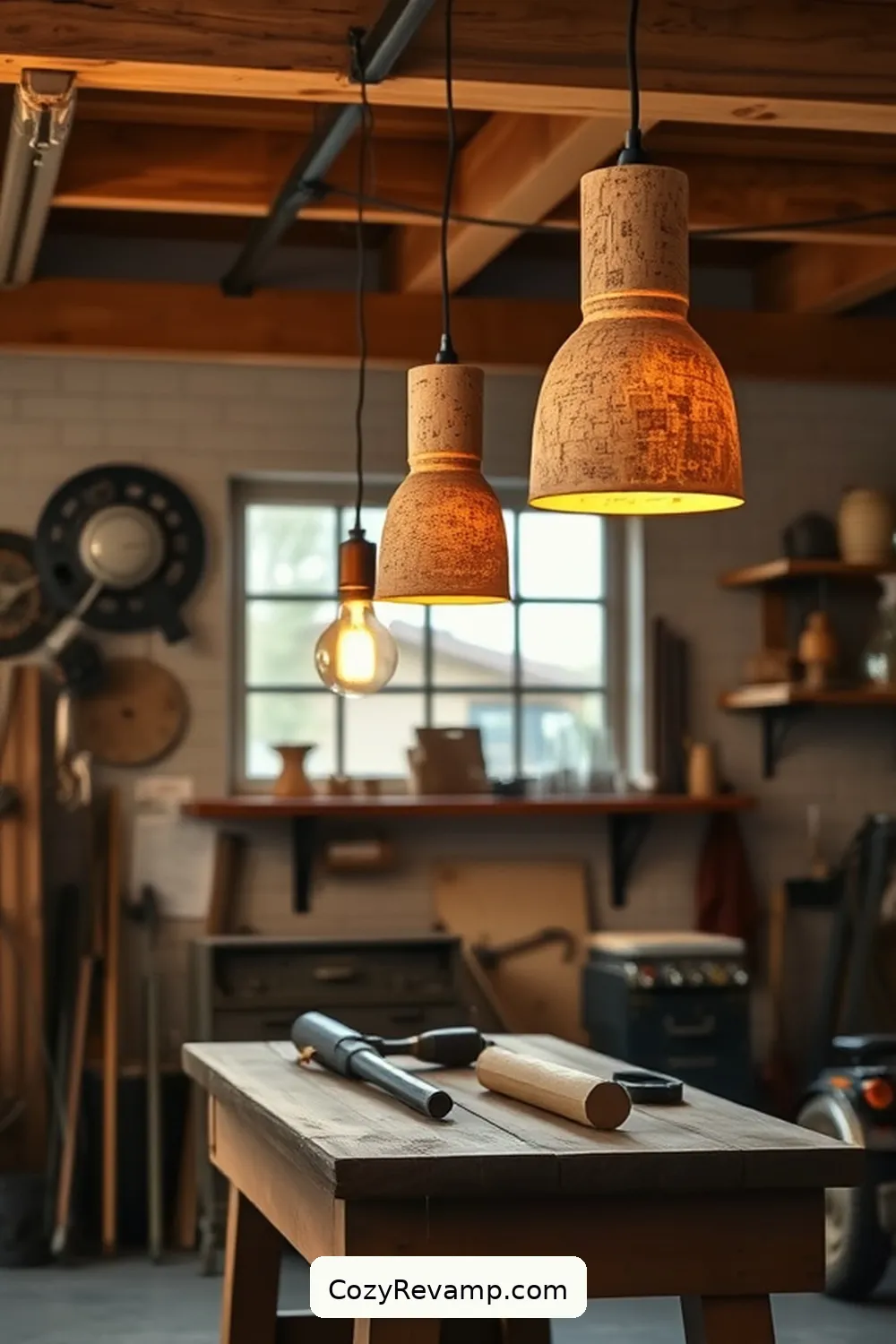 21 Creative Ways to Use Cork Material in Your Rustic Garage 20 Cork Lighting Fixtures for Unique Ambiance for 21 Creative Ways to Use Cork Material in Your Rustic Garage