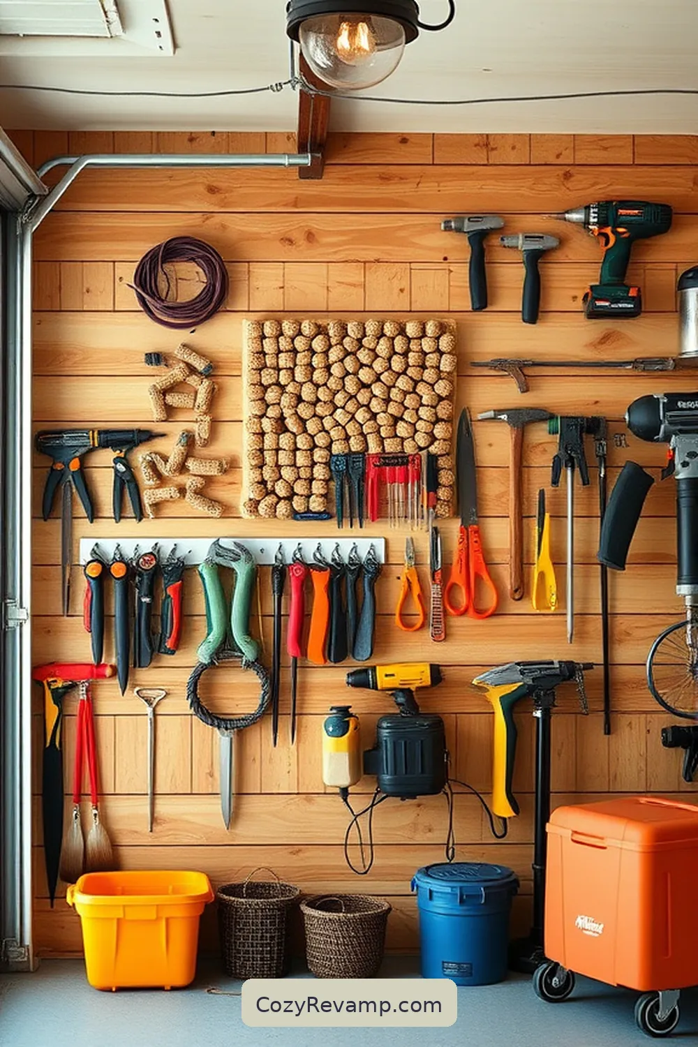 21 Creative Ways to Use Cork Material in Your Rustic Garage 16 Cork Magnets for Easy Access for 21 Creative Ways to Use Cork Material in Your Rustic Garage