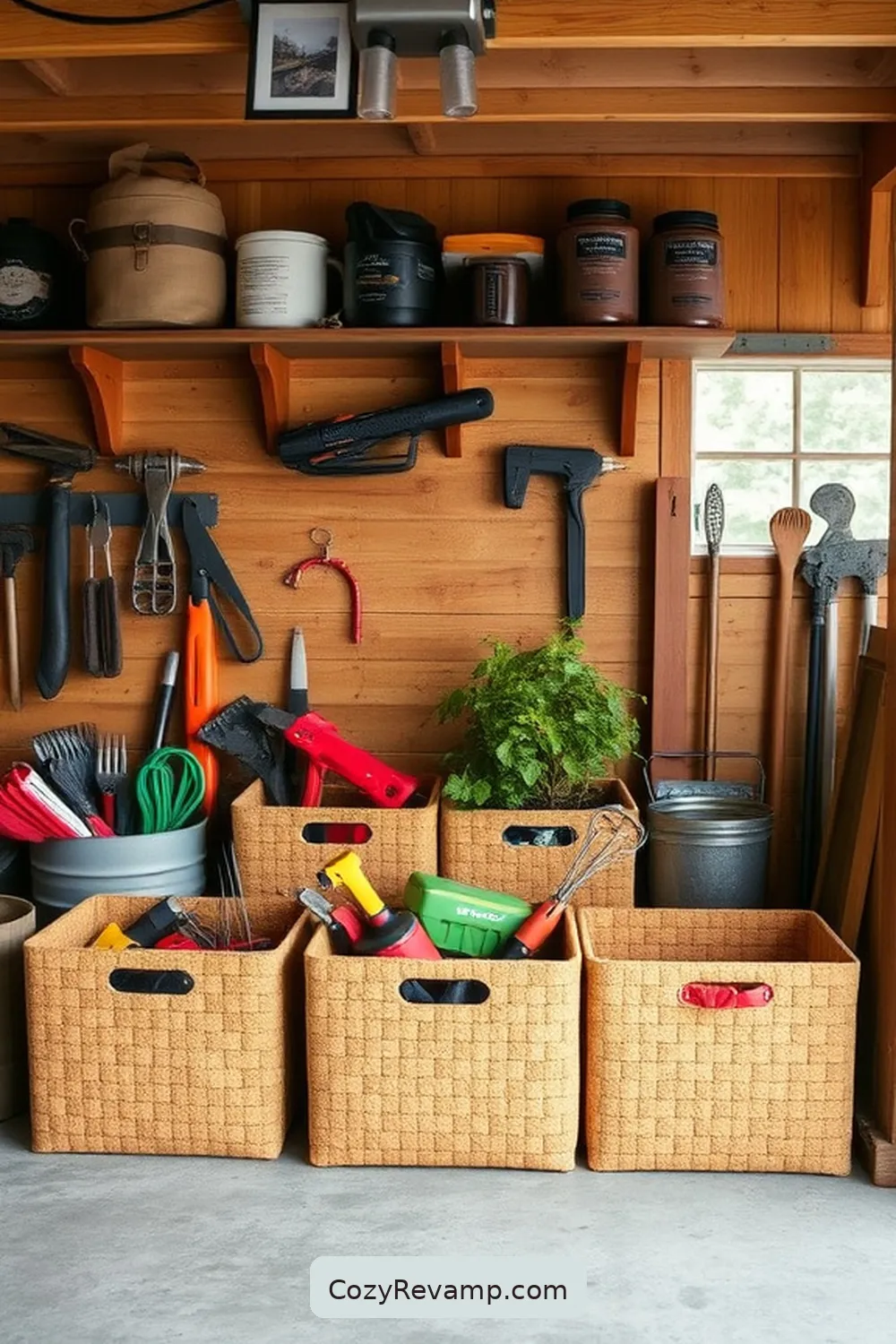 21 Creative Ways to Use Cork Material in Your Rustic Garage 14 Cork Storage Bins for Clutter Control for 21 Creative Ways to Use Cork Material in Your Rustic Garage