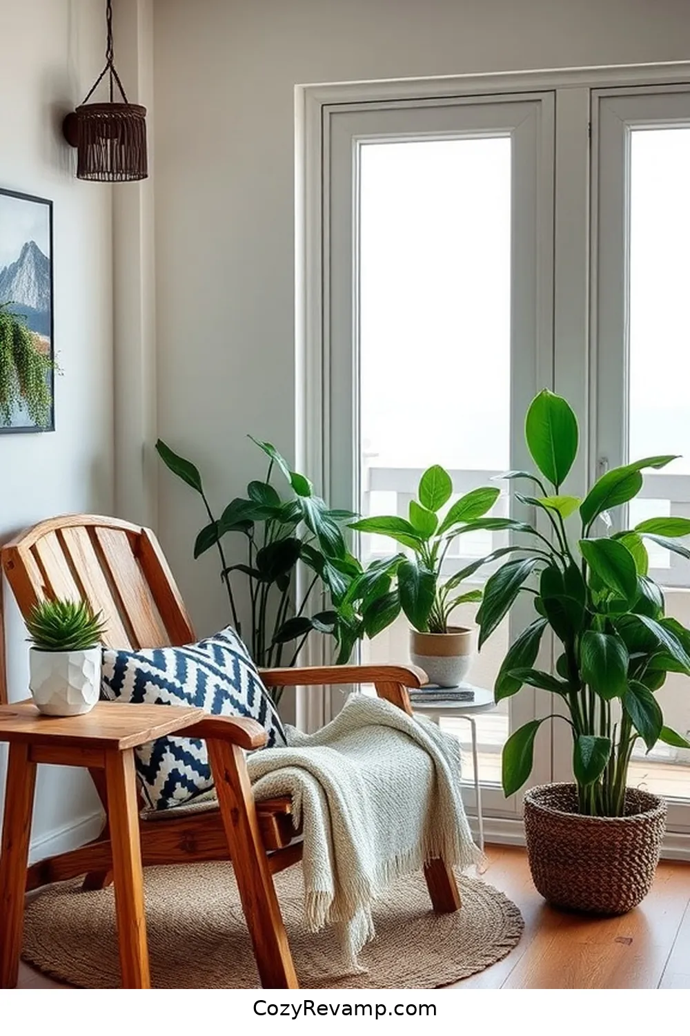 Create a Relaxation Corner With Wooden Elements for 21 Design Tips for Coastal Home Offices With Recycled Wood Materials