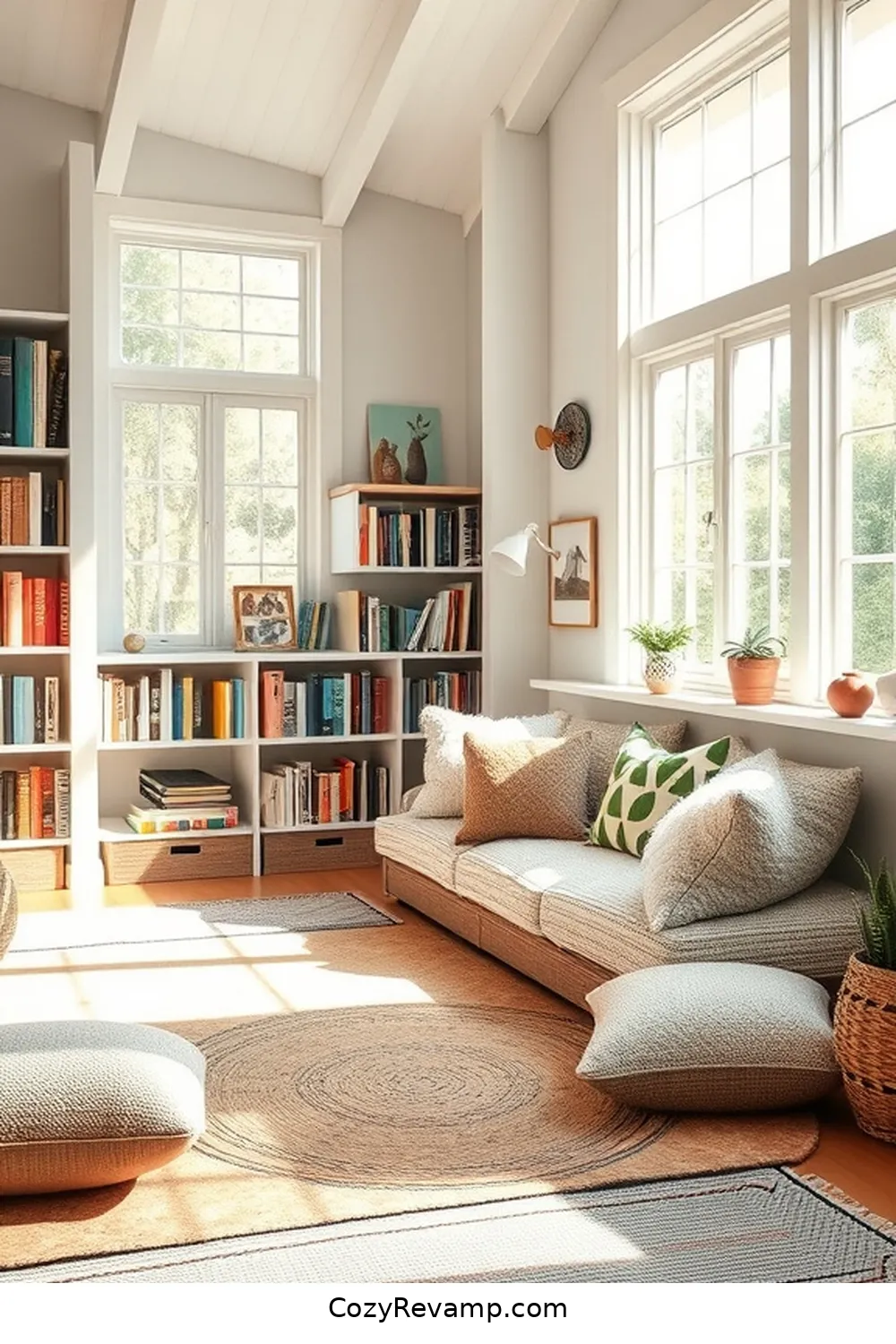 21 Essential Design Tips for a Modern Farmhouse Library With Organic Cotton Material 21 Create a Kid-Friendly Reading Area for 21 Essential Design Tips for a Modern Farmhouse Library With Organic Cotton Material