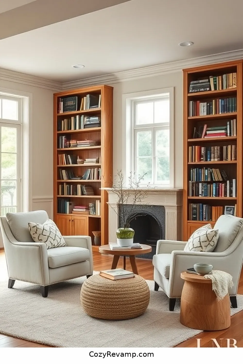 21 Essential Design Tips for a Modern Farmhouse Library With Organic Cotton Material 4 Incorporate Organic Cotton Upholstery for 21 Essential Design Tips for a Modern Farmhouse Library With Organic Cotton Material