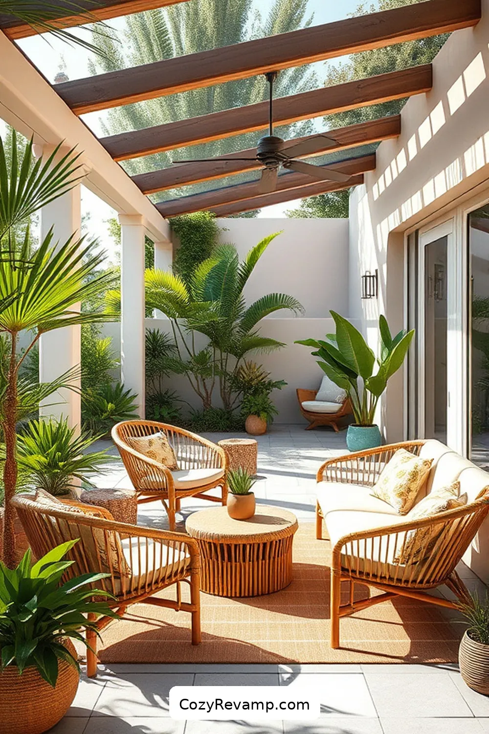 21 Essential Elements of Mid-Century Modern Outdoor Patios With Bamboo Material 10 Indoor-Outdoor Living Integration for 21 Essential Elements of Mid-Century Modern Outdoor Patios With Bamboo Material