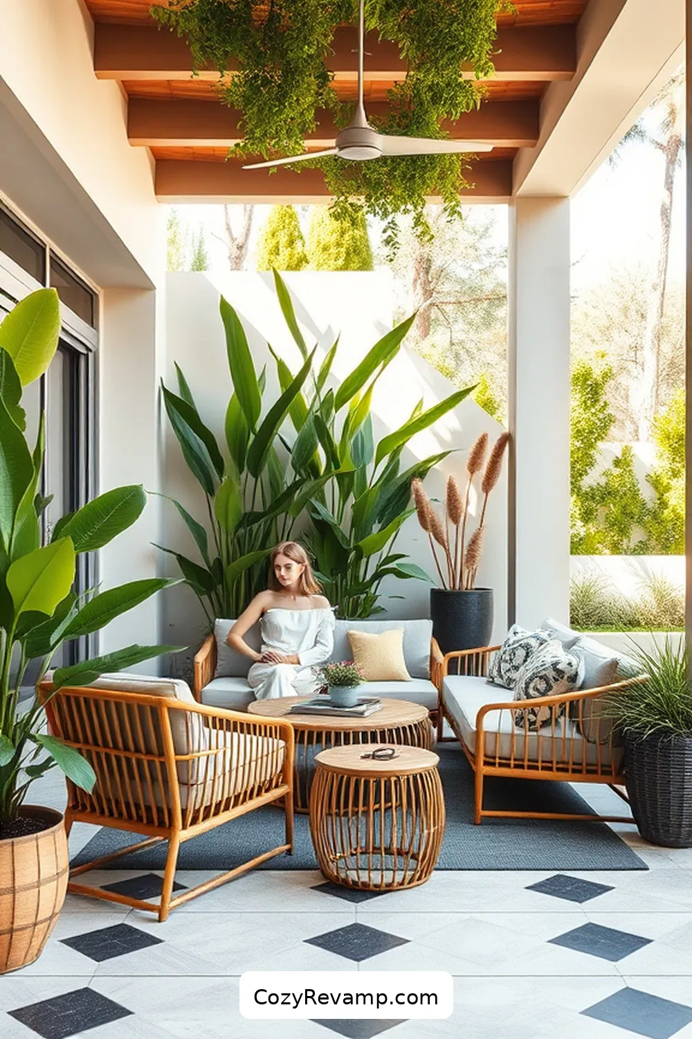 21 Essential Elements of Mid-Century Modern Outdoor Patios With Bamboo Material 3 The Role of Bamboo in Outdoor Spaces for 21 Essential Elements of Mid-Century Modern Outdoor Patios With Bamboo Material