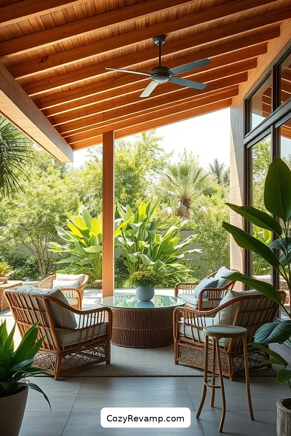 21 Essential Elements of Scandinavian Outdoor Patios With Bamboo Material 16 Clear Sight Lines for 21 Essential Elements of Scandinavian Outdoor Patios With Bamboo Material