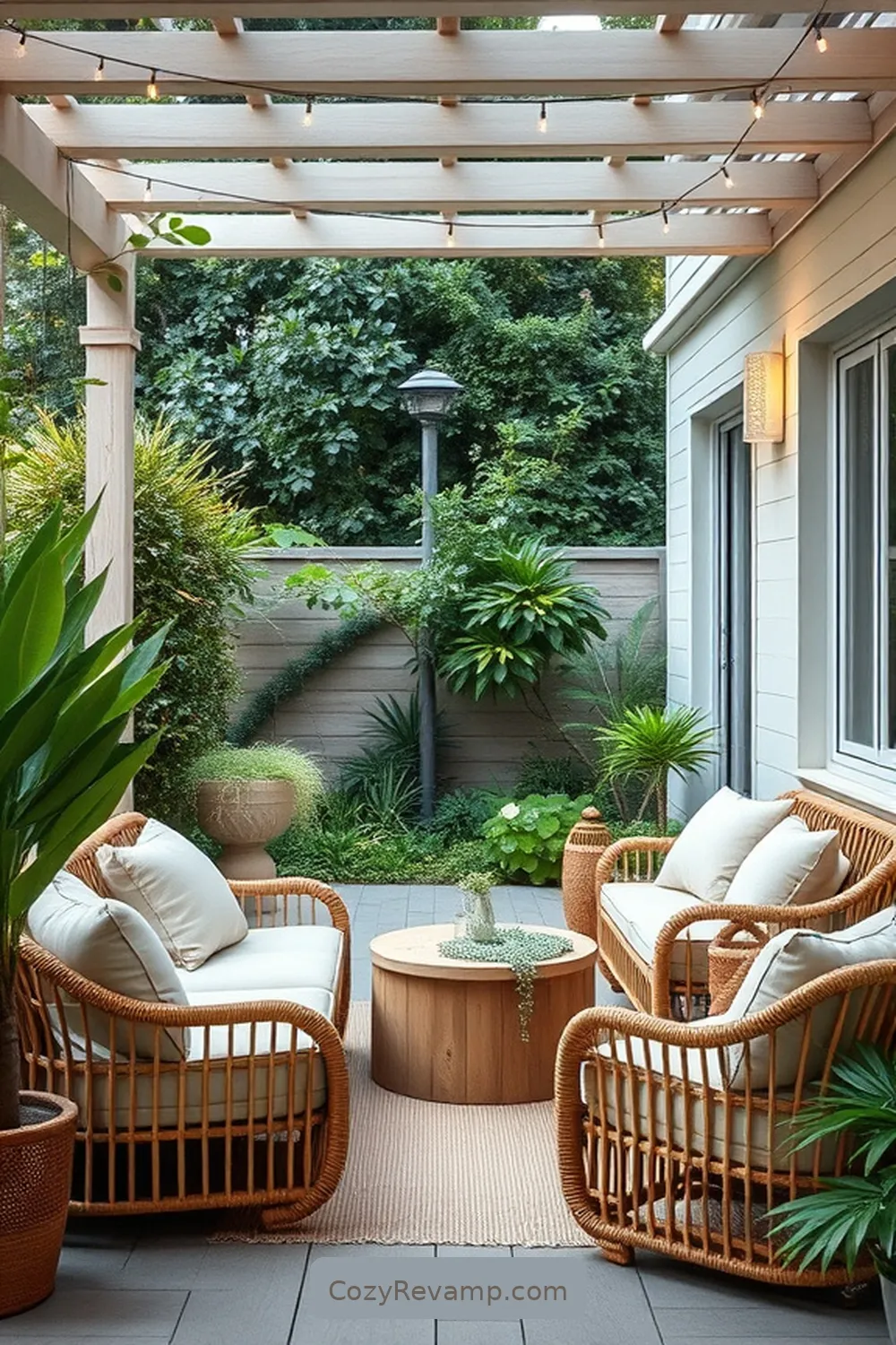 21 Essential Elements of Scandinavian Outdoor Patios With Bamboo Material 20 Comfortable Seating Arrangements for 21 Essential Elements of Scandinavian Outdoor Patios With Bamboo Material