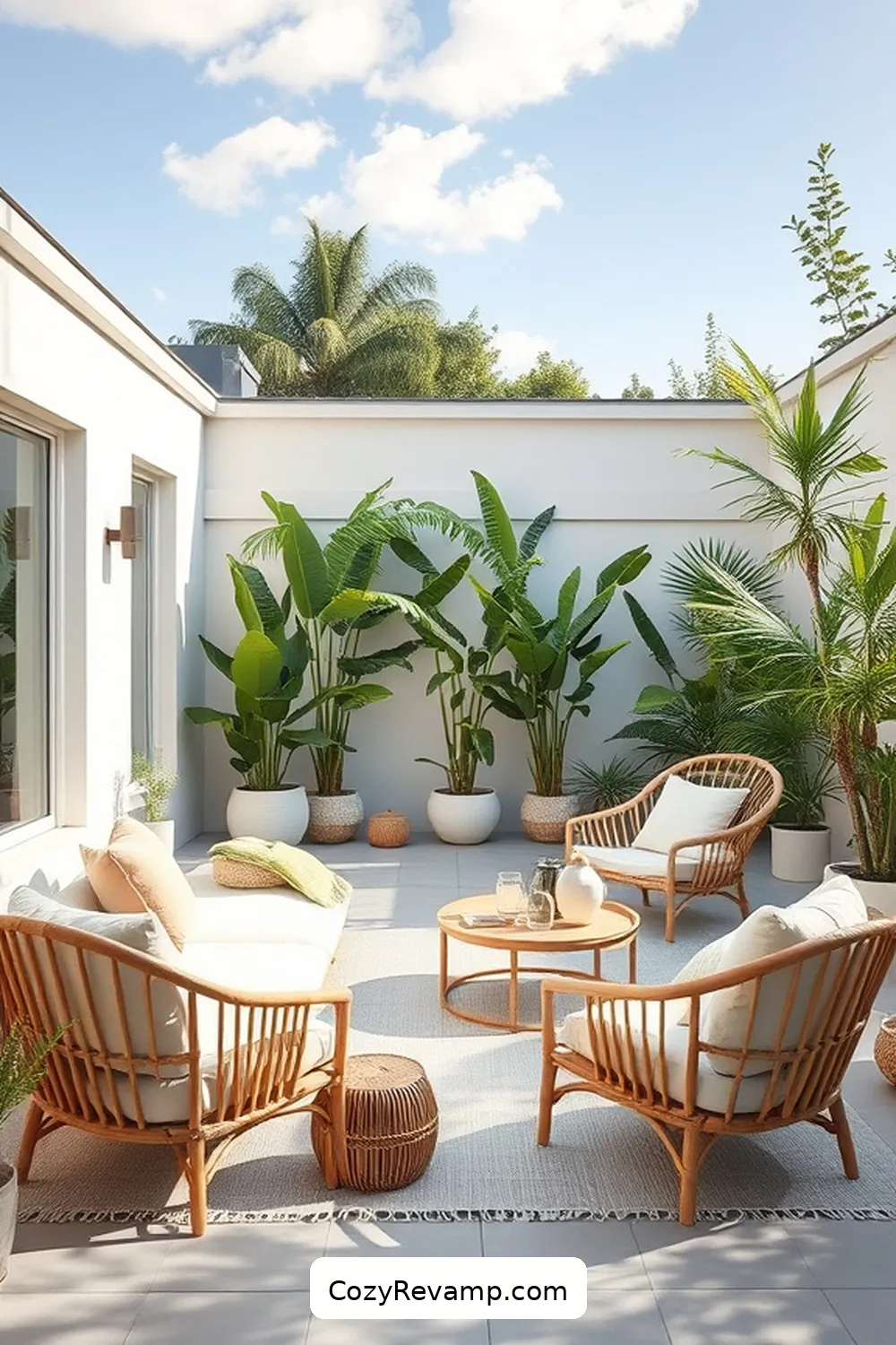 21 Essential Elements of Scandinavian Outdoor Patios With Bamboo Material 2 Minimalist Furniture Design for 21 Essential Elements of Scandinavian Outdoor Patios With Bamboo Material