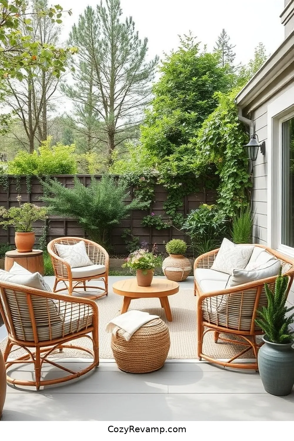 21 Essential Elements of Scandinavian Outdoor Patios With Bamboo Material 14 Weather-Resistant Fabrics for 21 Essential Elements of Scandinavian Outdoor Patios With Bamboo Material
