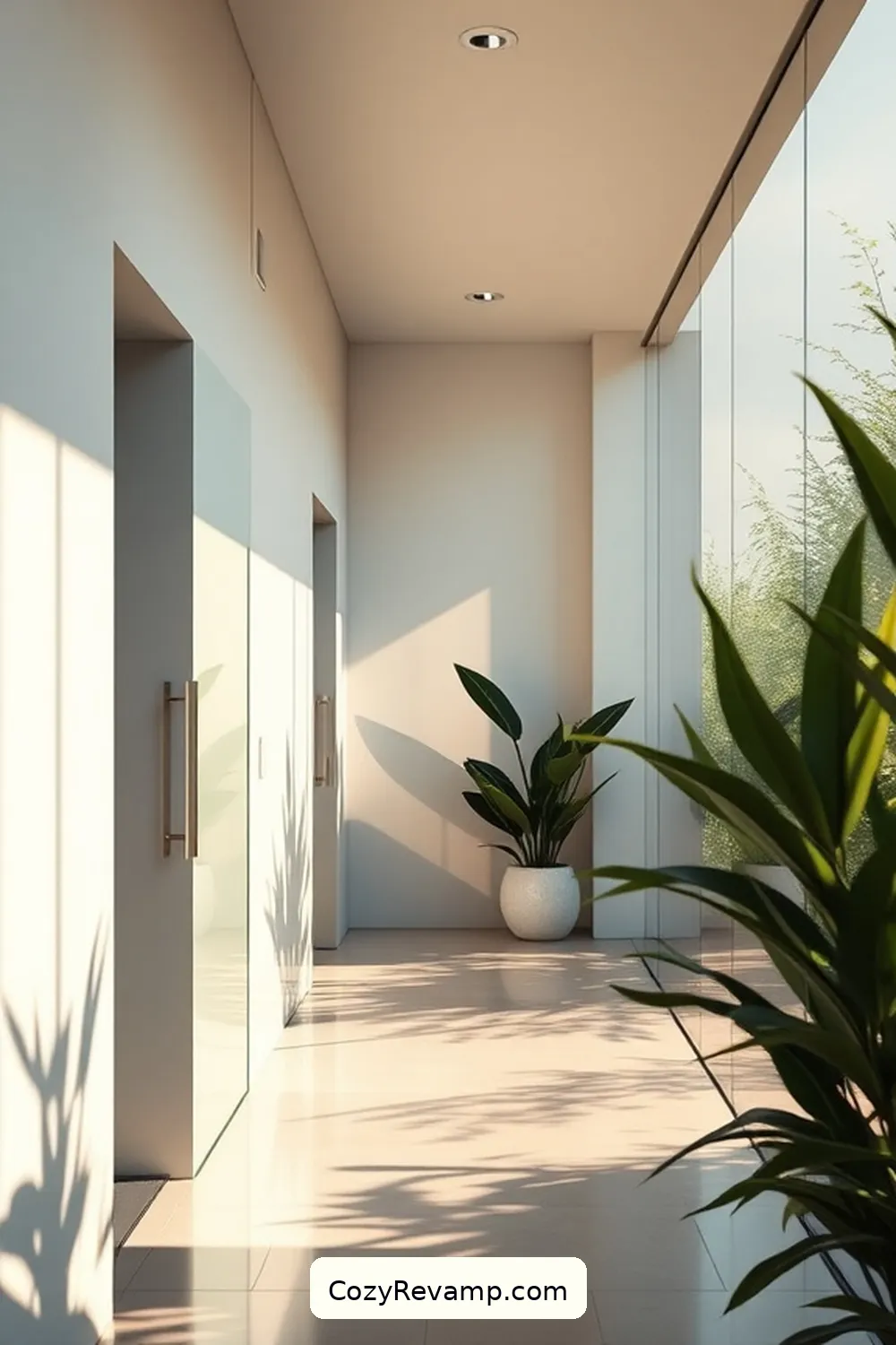 21 Essential Materials for Minimalist Hallways With Solar-Powered Lights 5 Glass Accents for 21 Essential Materials for Minimalist Hallways With Solar-Powered Lights