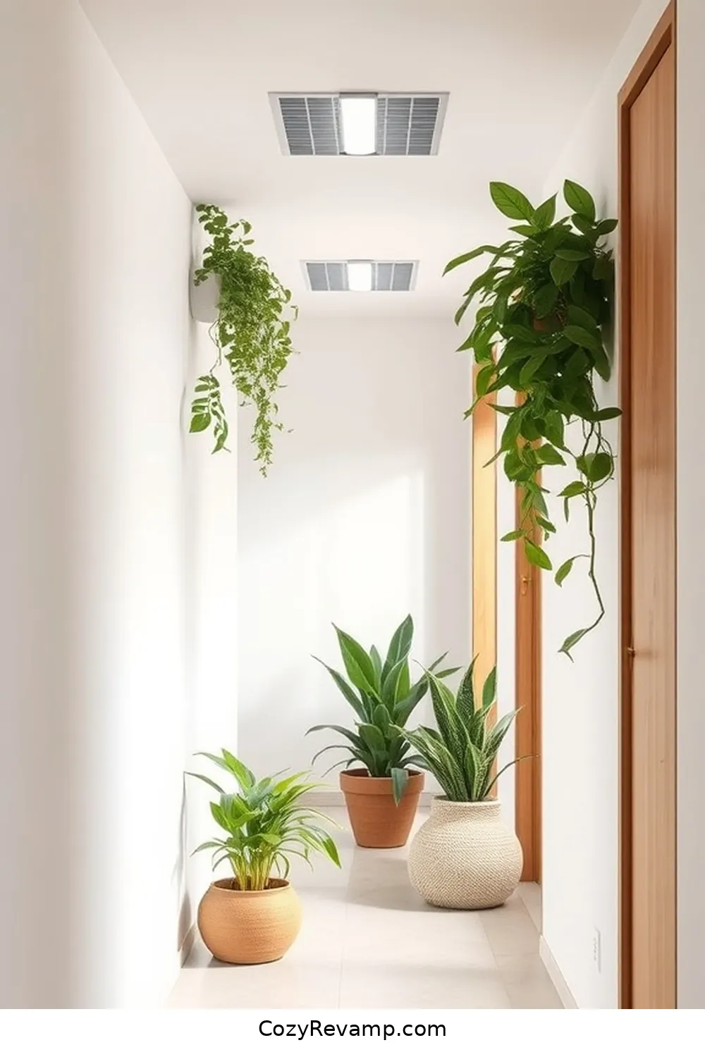 21 Essential Materials for Minimalist Hallways With Solar-Powered Lights 10 Indoor Plants for 21 Essential Materials for Minimalist Hallways With Solar-Powered Lights