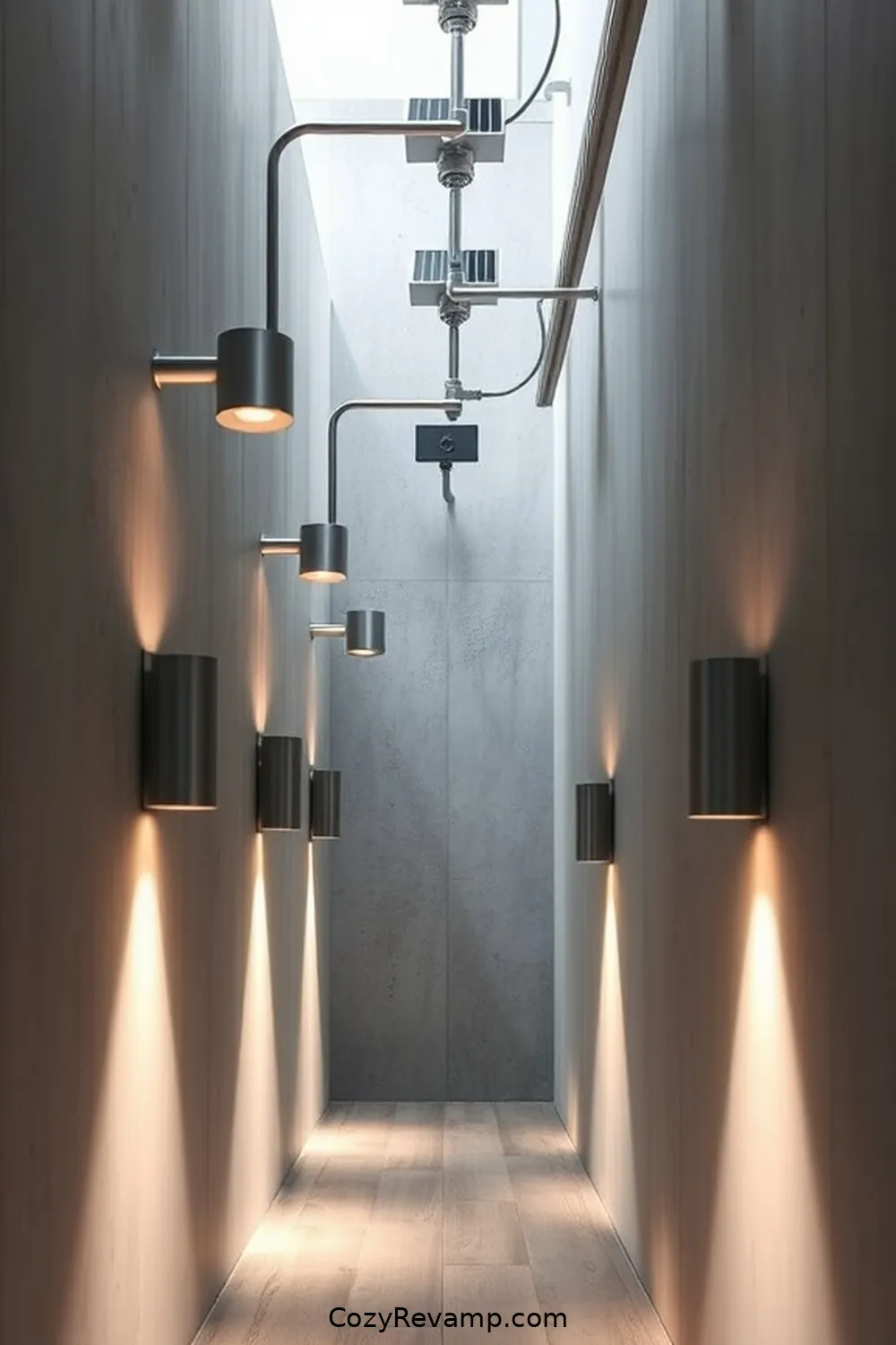 21 Essential Materials for Minimalist Hallways With Solar-Powered Lights 6 Metal Fixtures for 21 Essential Materials for Minimalist Hallways With Solar-Powered Lights