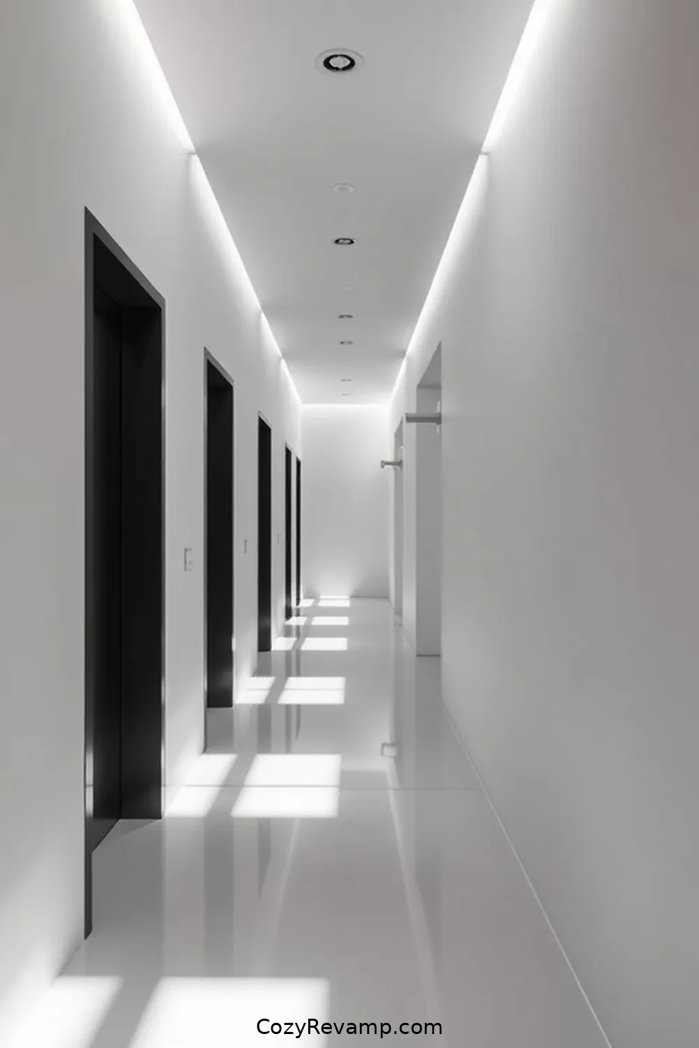 21 Essential Materials for Minimalist Hallways With Solar-Powered Lights 13 Monochromatic Color Palette for 21 Essential Materials for Minimalist Hallways With Solar-Powered Lights