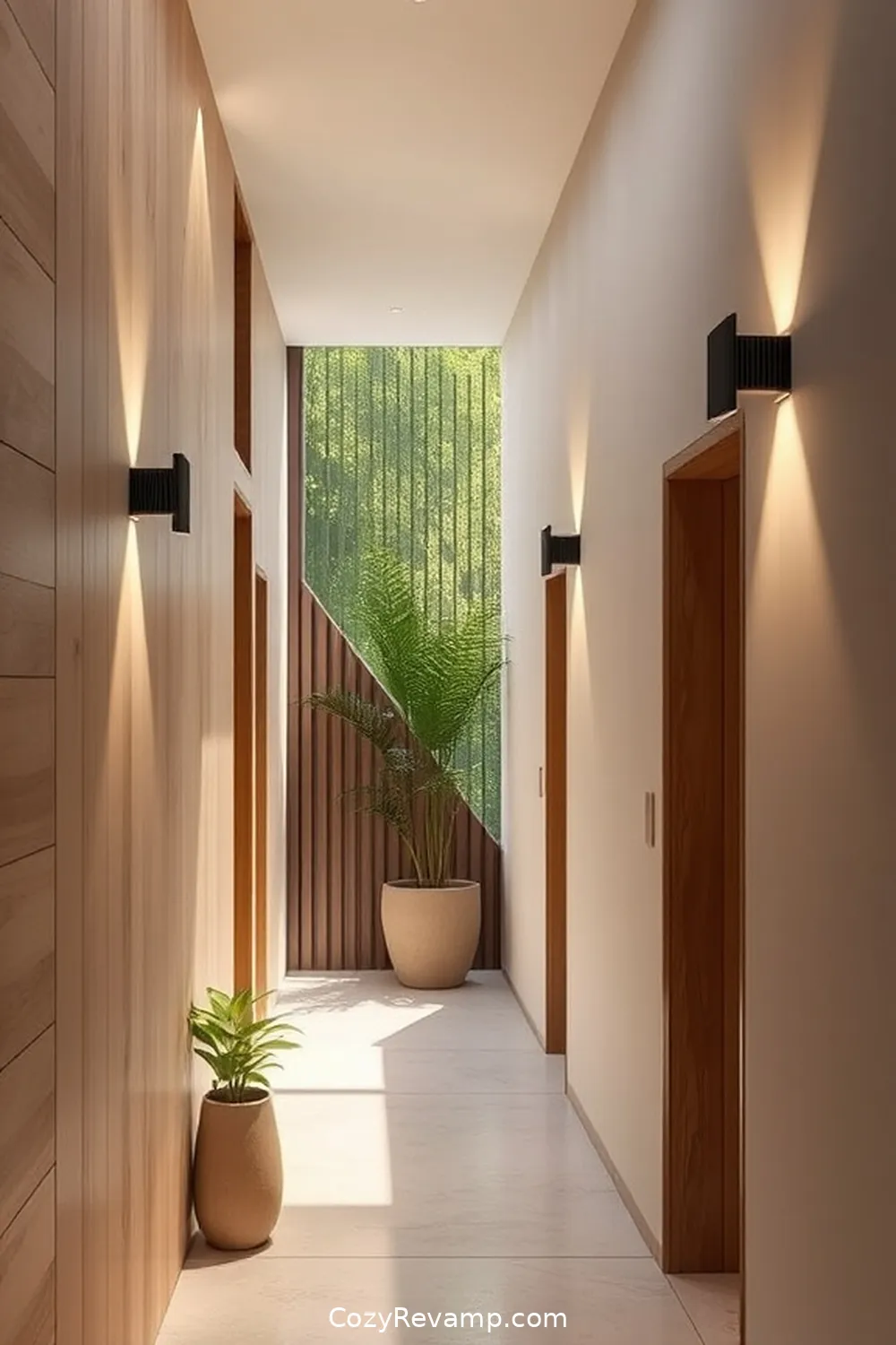 21 Essential Materials for Minimalist Hallways With Solar-Powered Lights 17 Solar-Powered Wall Lights for 21 Essential Materials for Minimalist Hallways With Solar-Powered Lights