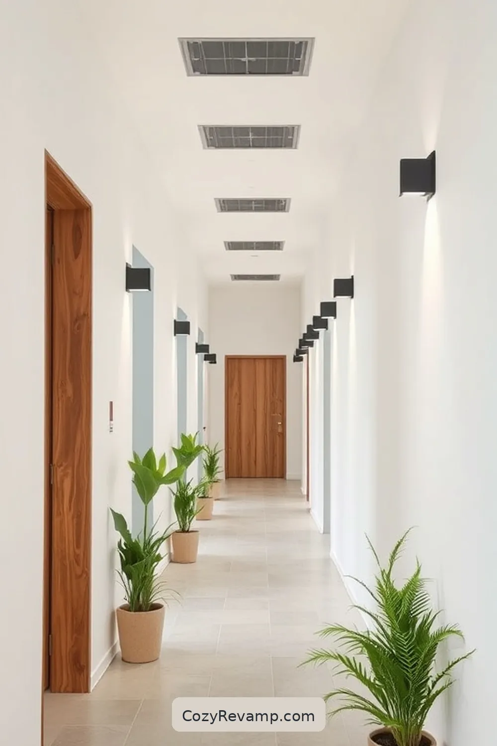 21 Essential Materials for Minimalist Hallways With Solar-Powered Lights 3 Whitewashed Walls for 21 Essential Materials for Minimalist Hallways With Solar-Powered Lights