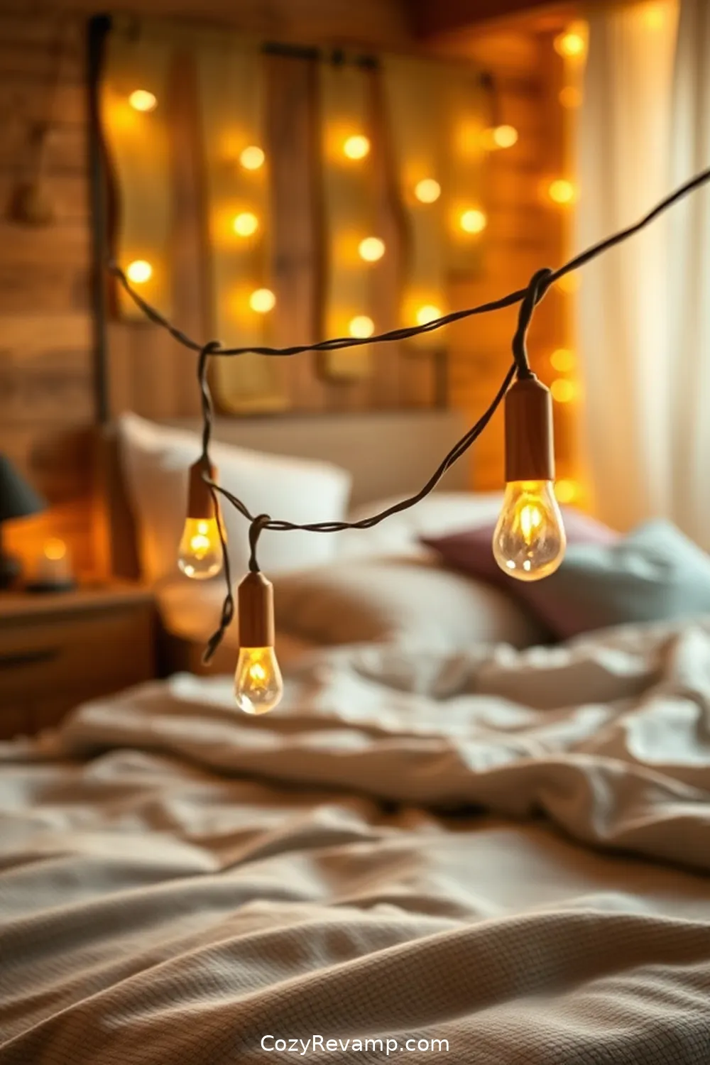 21 Essential Materials for Rustic Bedroom Solar-Powered Lights 19 18. String Light Clips for 21 Essential Materials for Rustic Bedroom Solar-Powered Lights