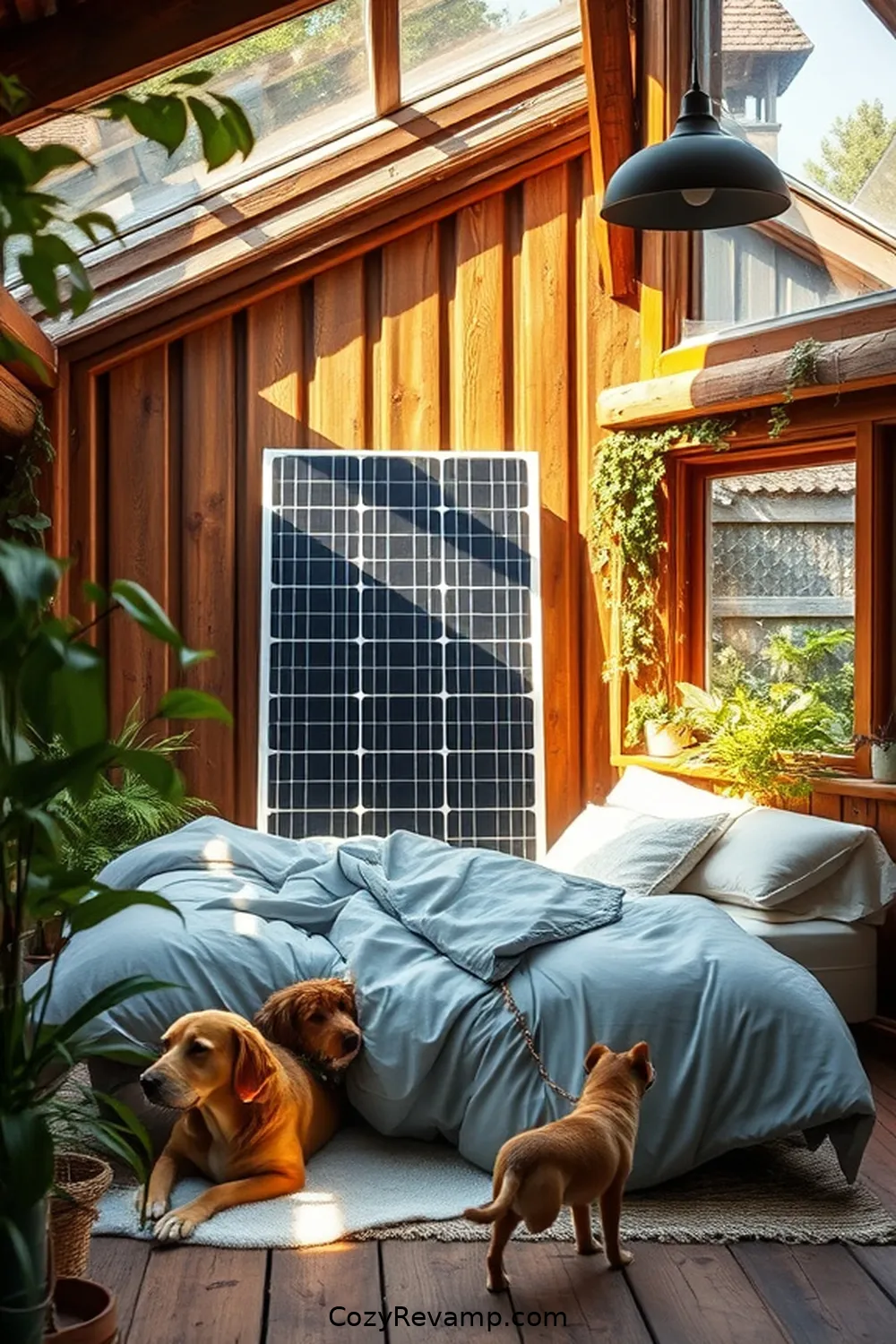 21 Essential Materials for Rustic Bedroom Solar-Powered Lights 4 3. Solar Panels for 21 Essential Materials for Rustic Bedroom Solar-Powered Lights