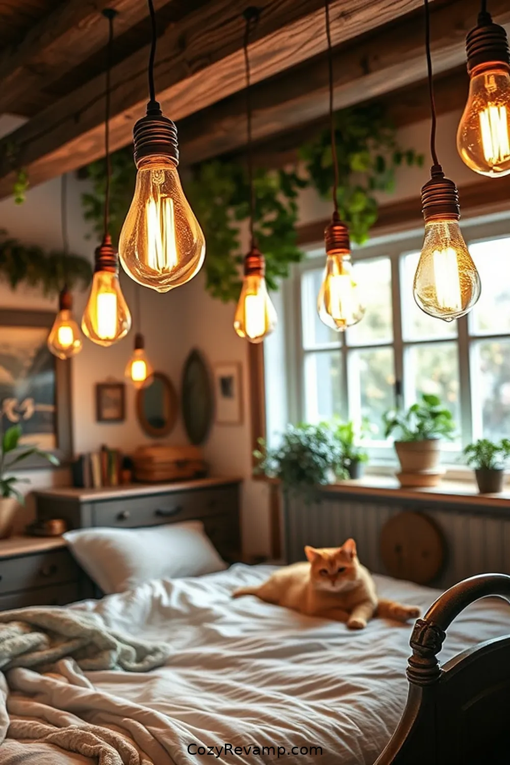 21 Essential Materials for Rustic Bedroom Solar-Powered Lights 5 4. Edison Bulbs for 21 Essential Materials for Rustic Bedroom Solar-Powered Lights