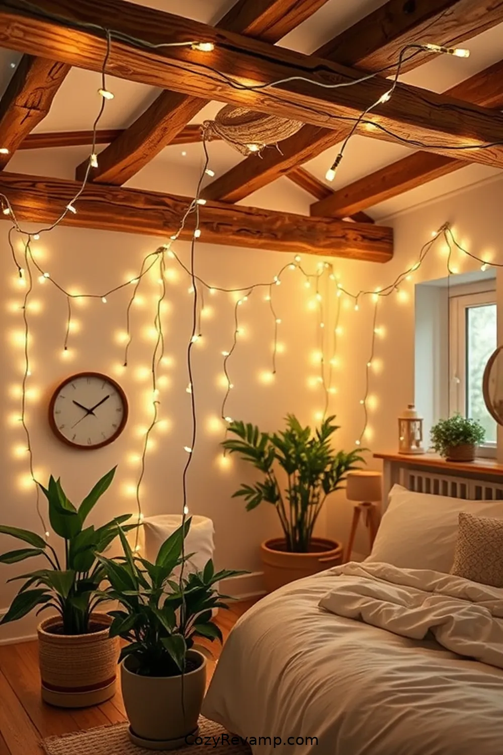 21 Essential Materials for Rustic Bedroom Solar-Powered Lights 9 8. Fairy Lights for 21 Essential Materials for Rustic Bedroom Solar-Powered Lights