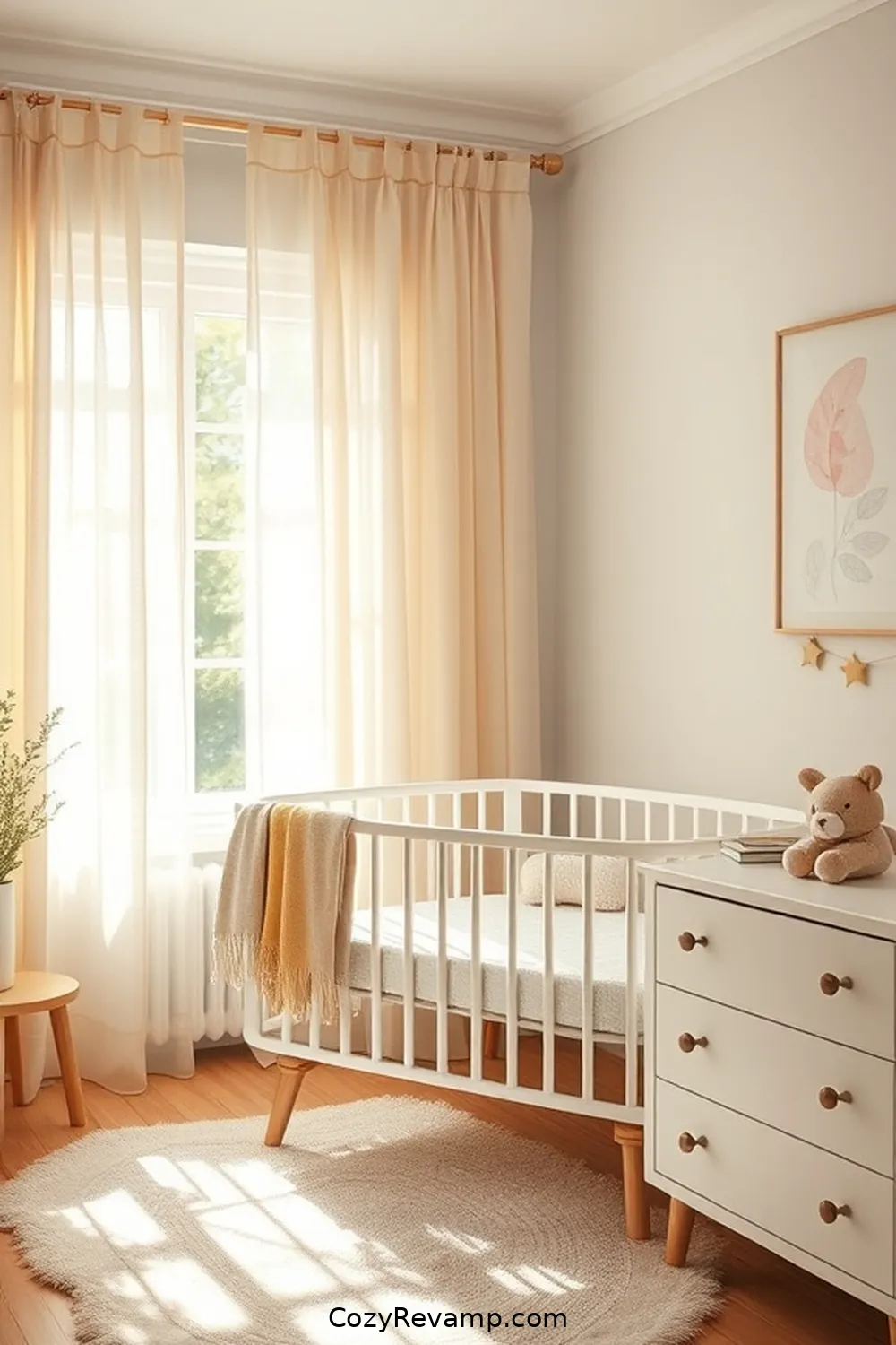 21 Essential Materials for a Modern Farmhouse Nursery With Solar Powered Lights 15 Hemp Curtains for 21 Essential Materials for a Modern Farmhouse Nursery With Solar Powered Lights