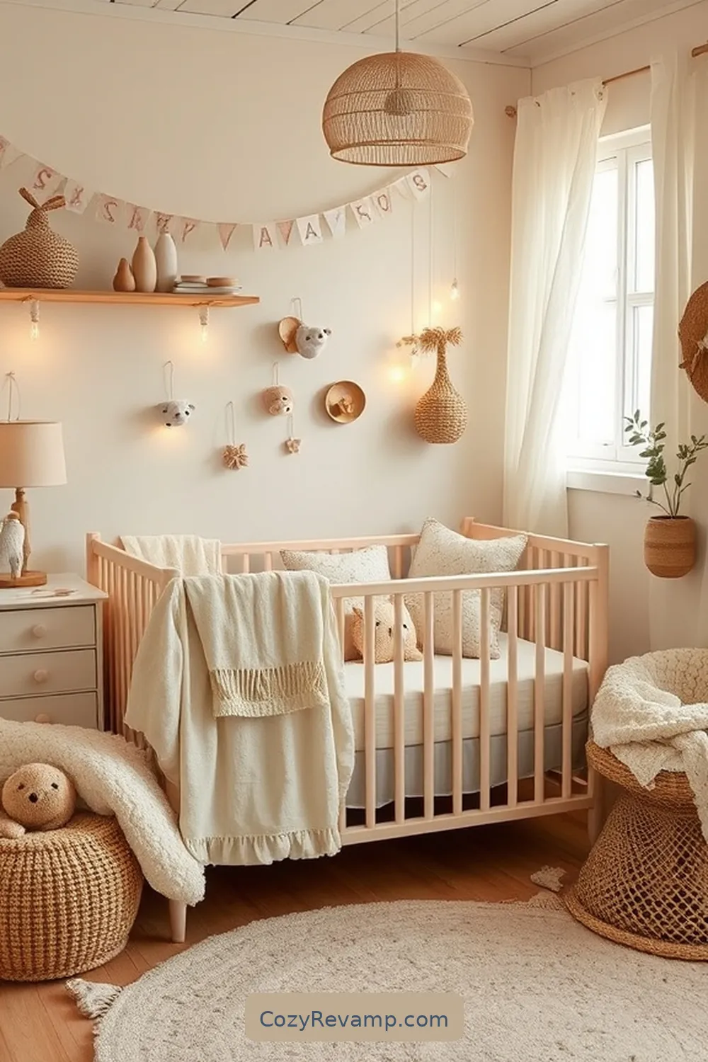 21 Essential Materials for a Modern Farmhouse Nursery With Solar Powered Lights 3 Organic Cotton for 21 Essential Materials for a Modern Farmhouse Nursery With Solar Powered Lights