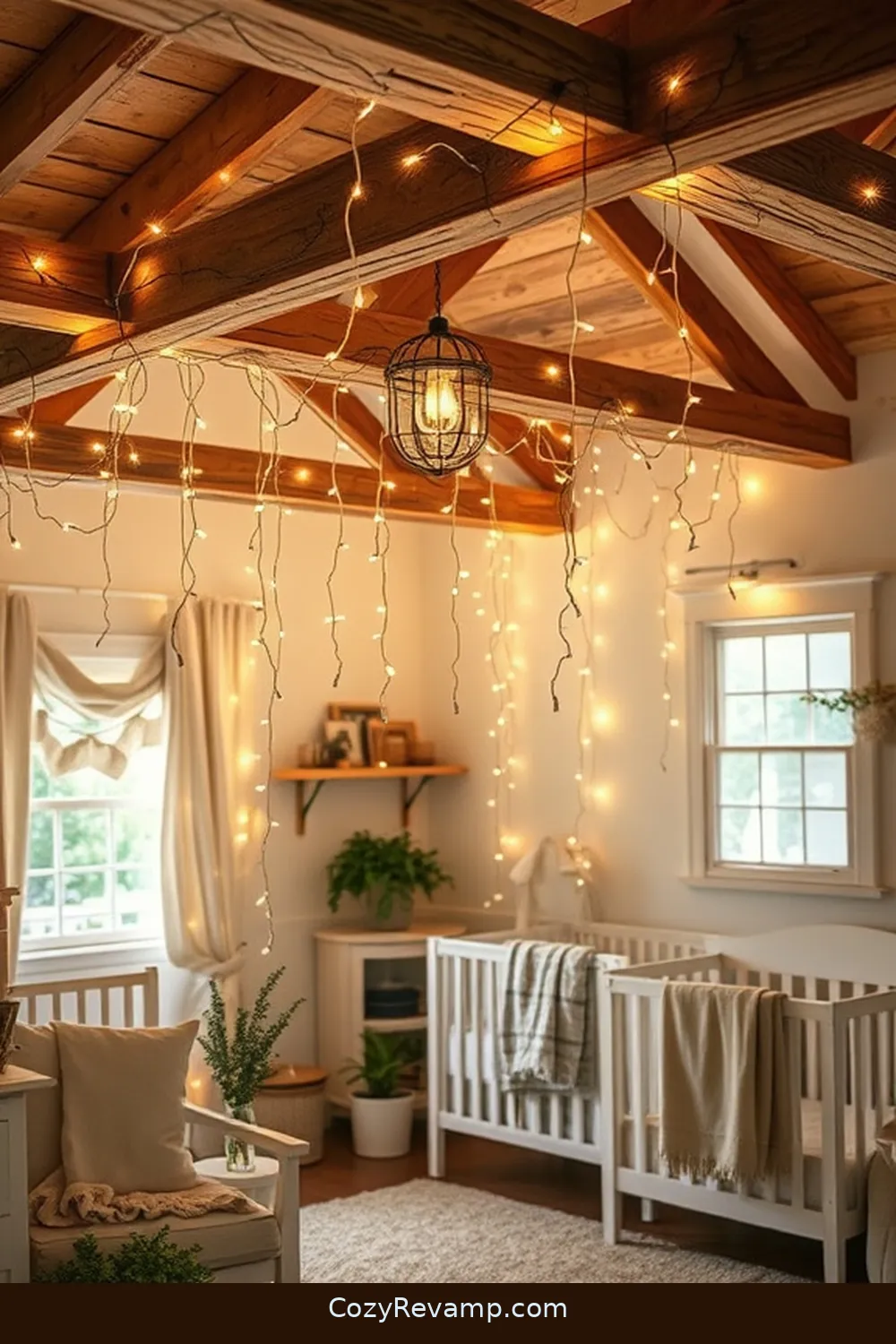 21 Essential Materials for a Modern Farmhouse Nursery With Solar Powered Lights 16 Solar-Powered Fairy Lights for 21 Essential Materials for a Modern Farmhouse Nursery With Solar Powered Lights