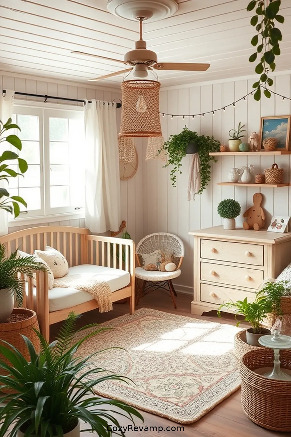 21 Essential Materials for a Modern Farmhouse Nursery With Solar Powered Lights 18 Upcycled Furniture for 21 Essential Materials for a Modern Farmhouse Nursery With Solar Powered Lights