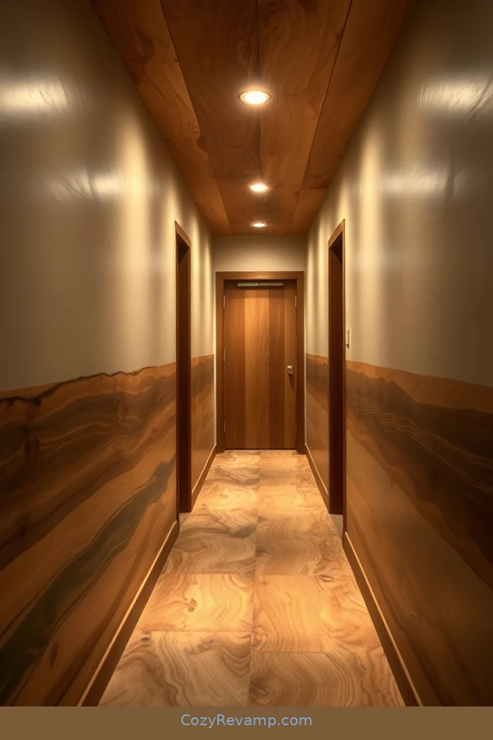 21 Essential Tips for Rustic Hallway Design With Reclaimed Materials 19 Add Live Edge Features for 21 Essential Tips for Rustic Hallway Design With Reclaimed Materials