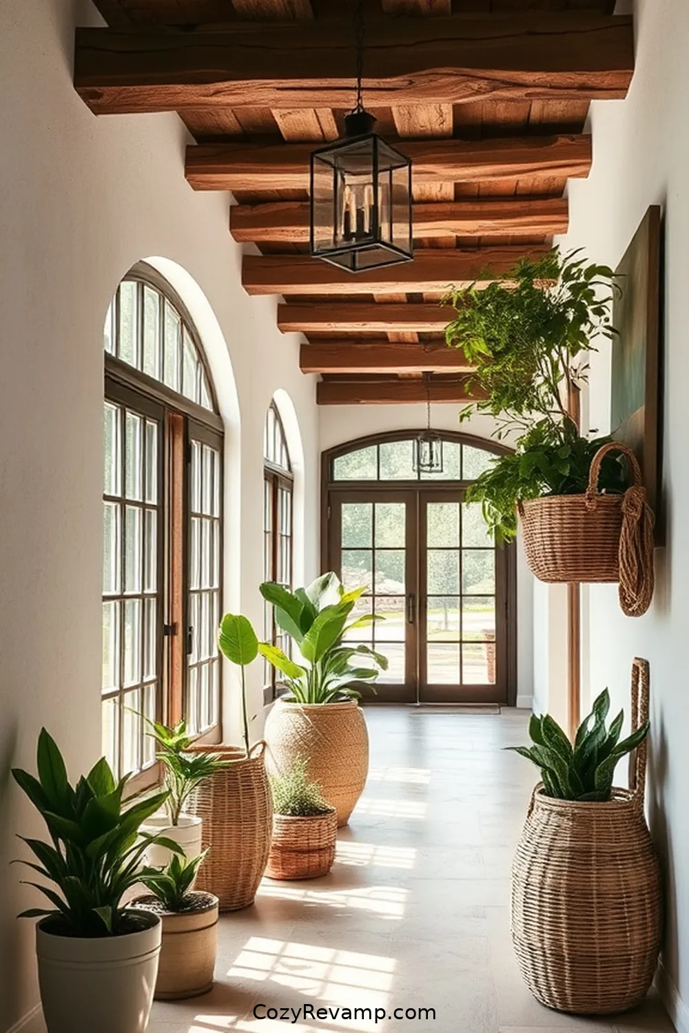 21 Essential Tips for Rustic Hallway Design With Reclaimed Materials 10 Incorporate Natural Elements for 21 Essential Tips for Rustic Hallway Design With Reclaimed Materials